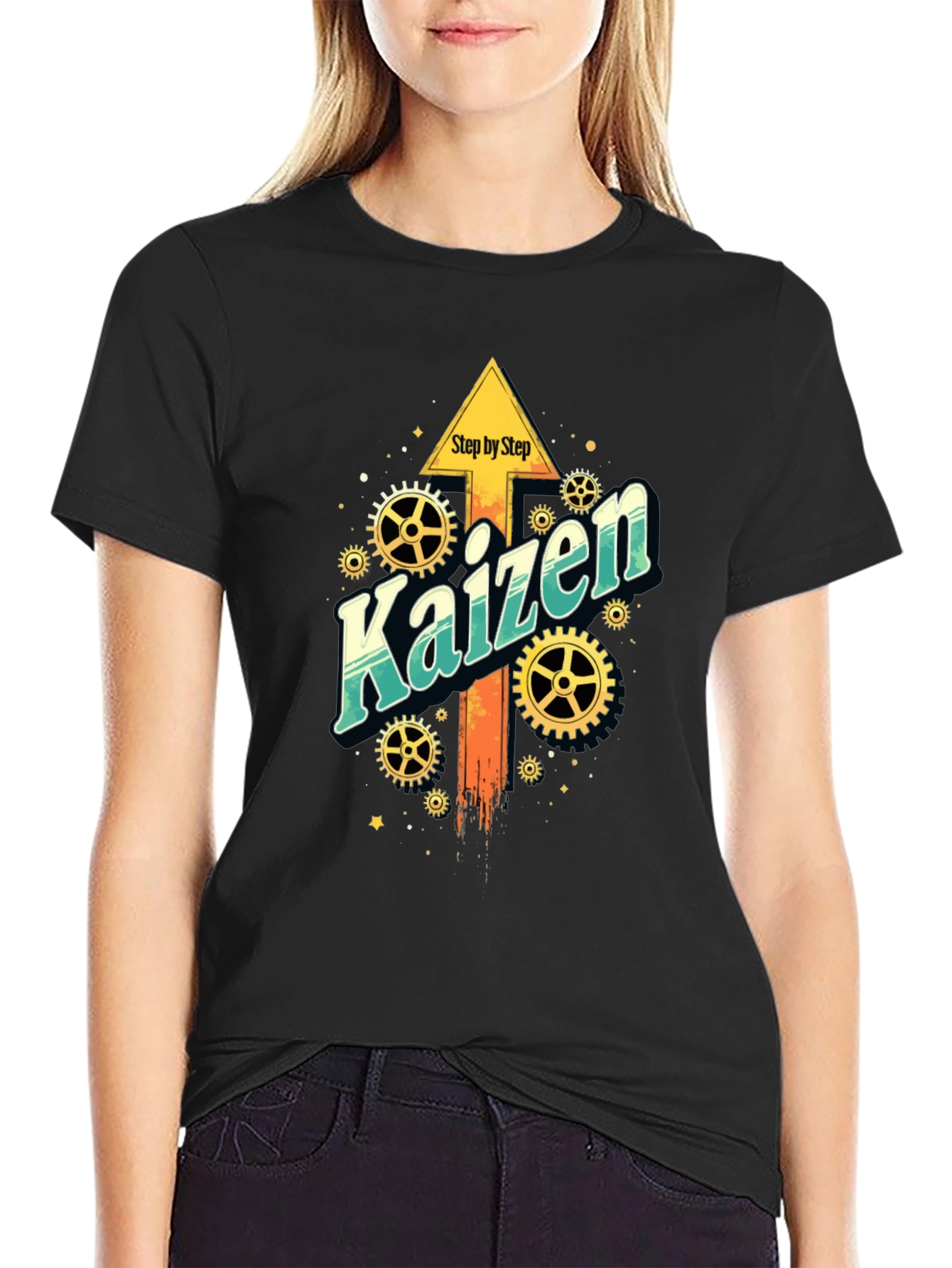 Kaizen Graphic Tee - Step By Step