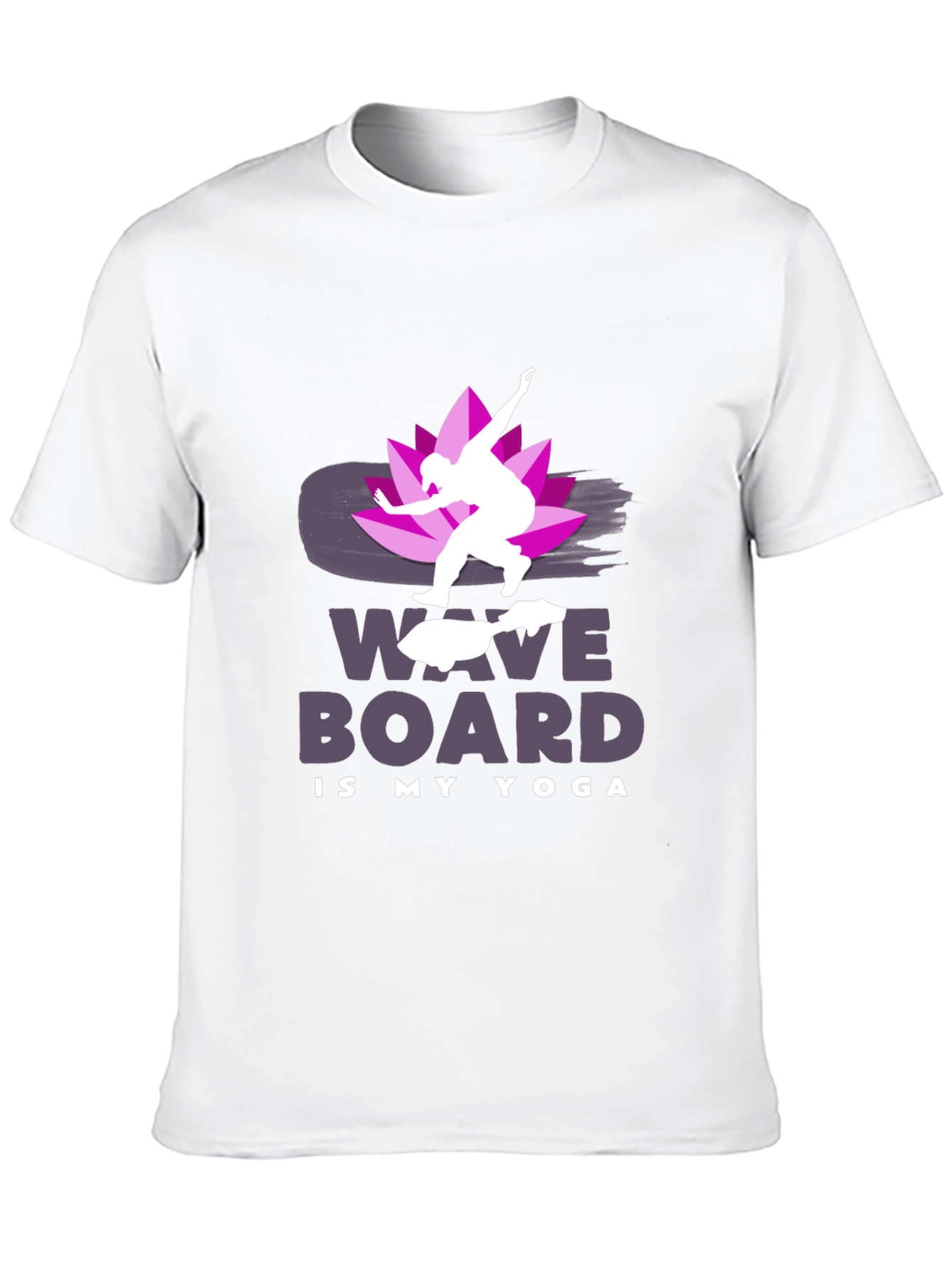 Wave Board is My Yoga T-Shirt