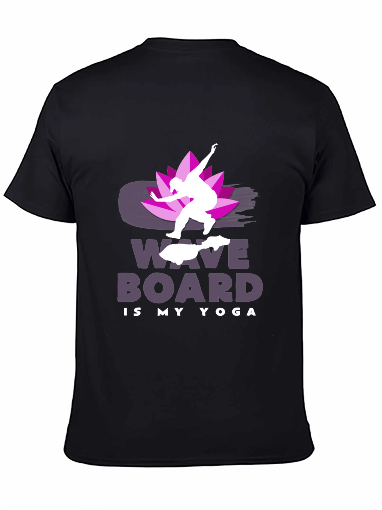 Wave Board is My Yoga T-Shirt