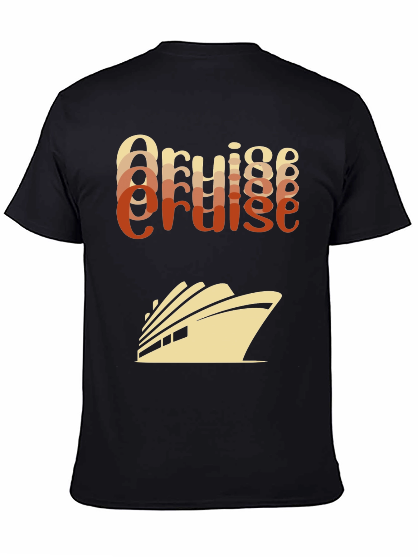 Cruise Ship T-Shirt - Retro Style
