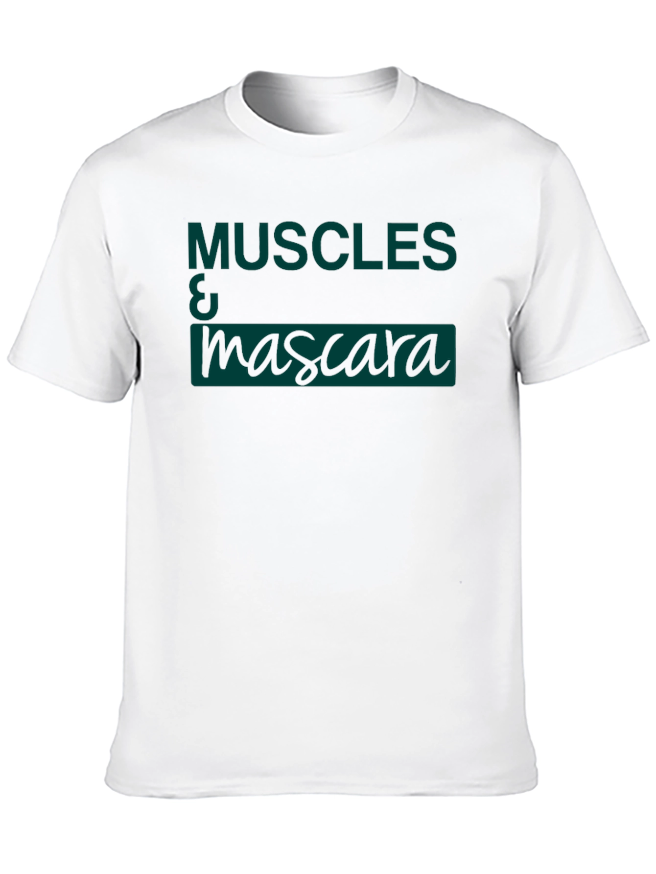 Muscles & Mascara Black Graphic T-Shirt