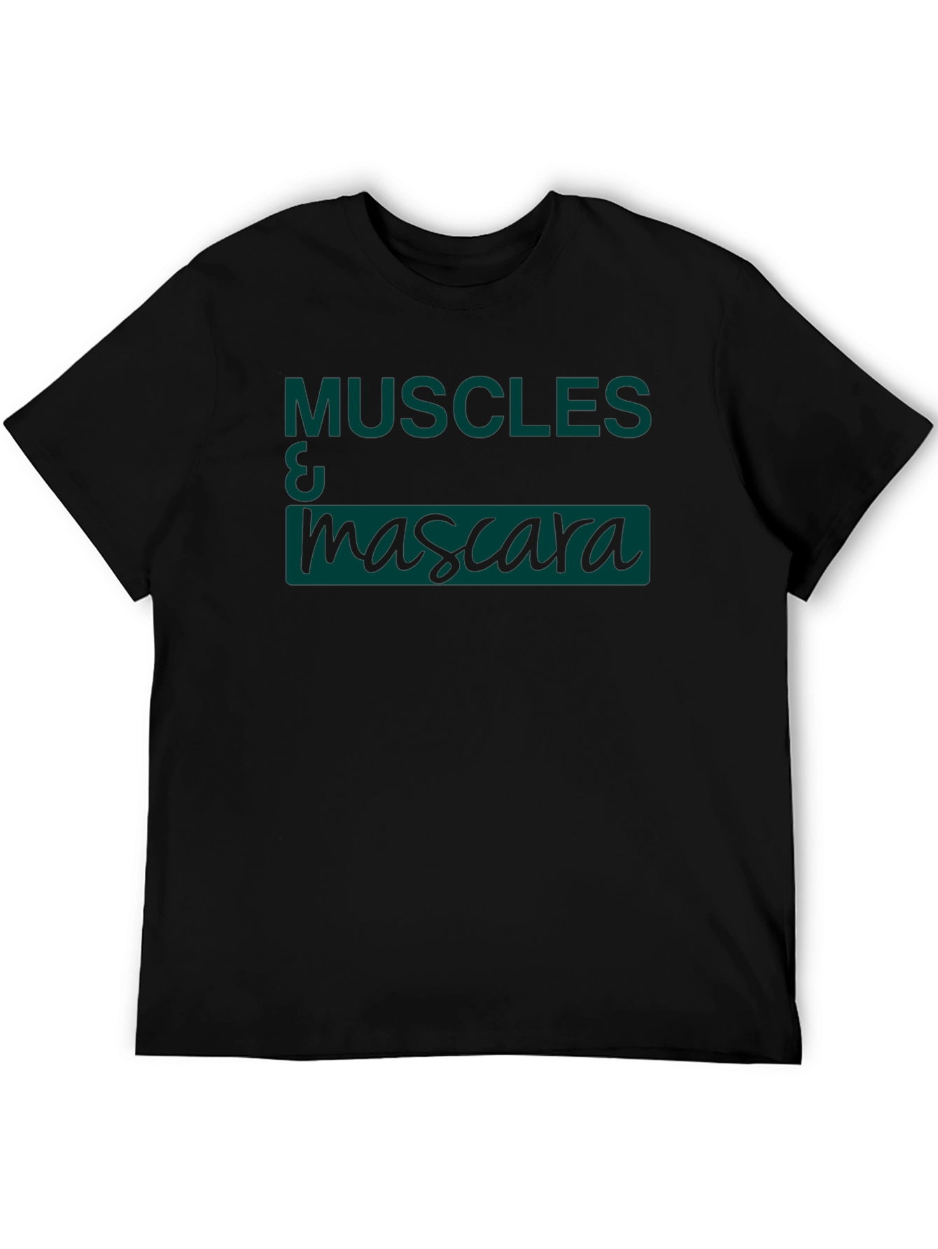 Muscles & Mascara Black Graphic T-Shirt