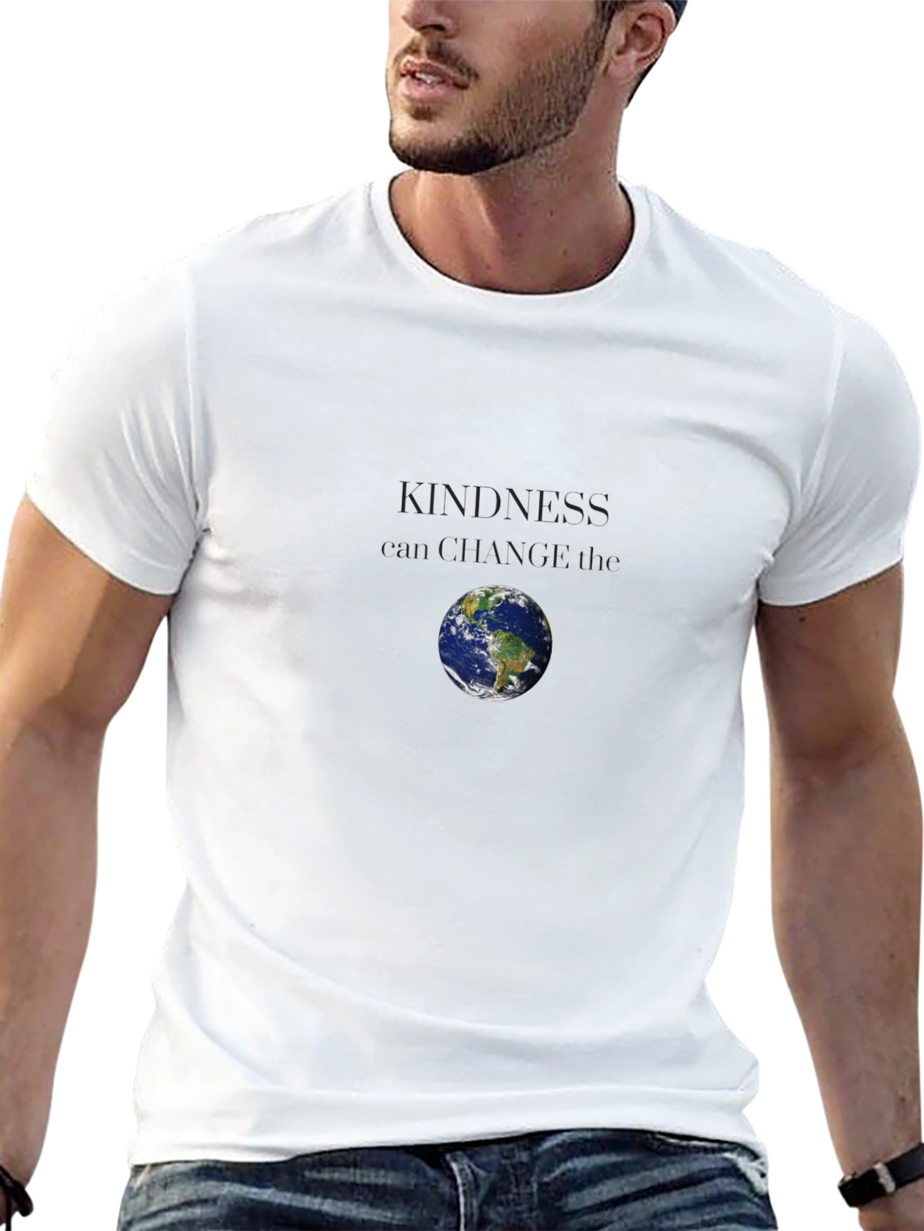 Kindness Can Change the Earth Graphic Tee