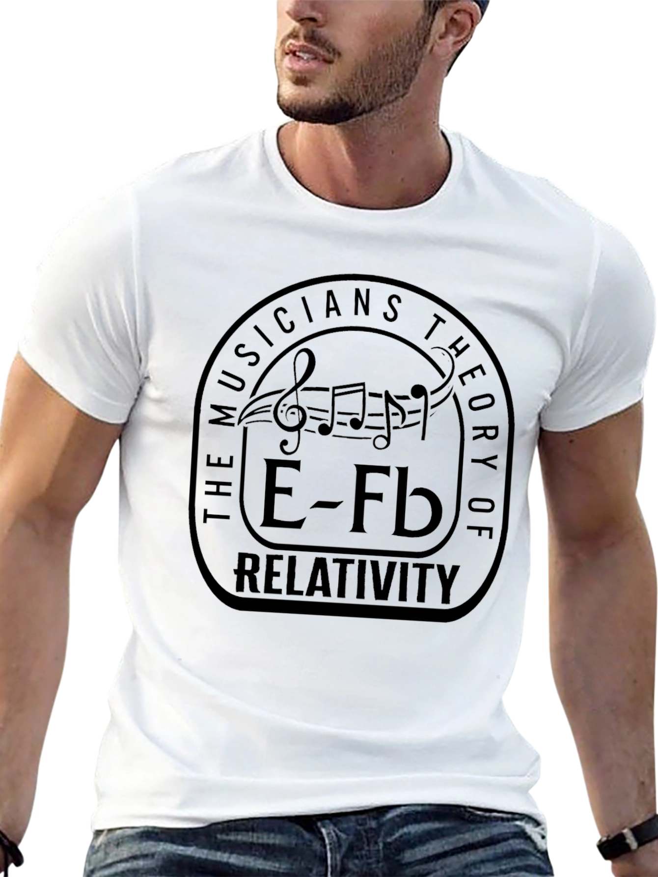 Musicians Theory of Relativity Graphic T-Shirt