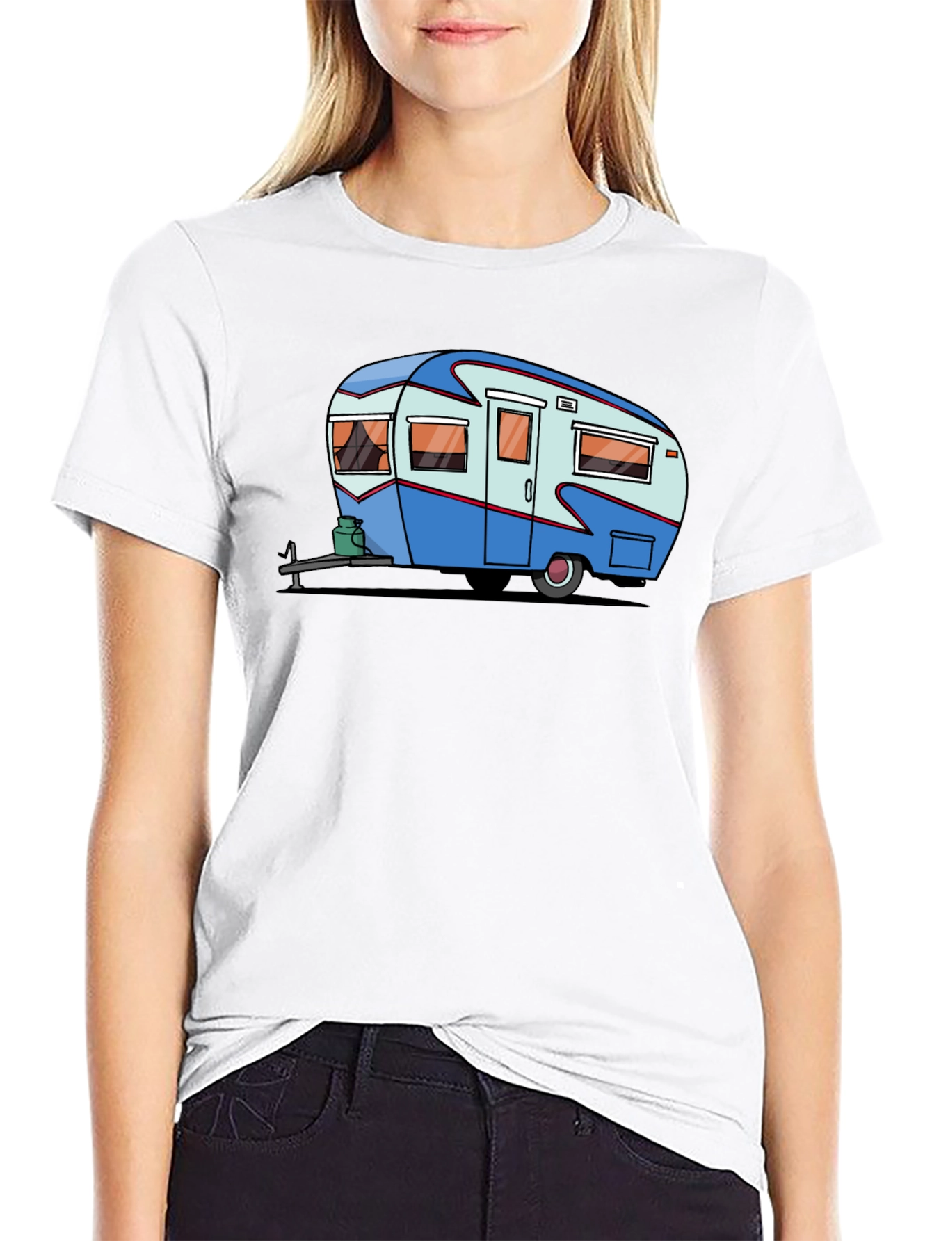 Retro Camper Graphic Tee - Road Trip Ready!
