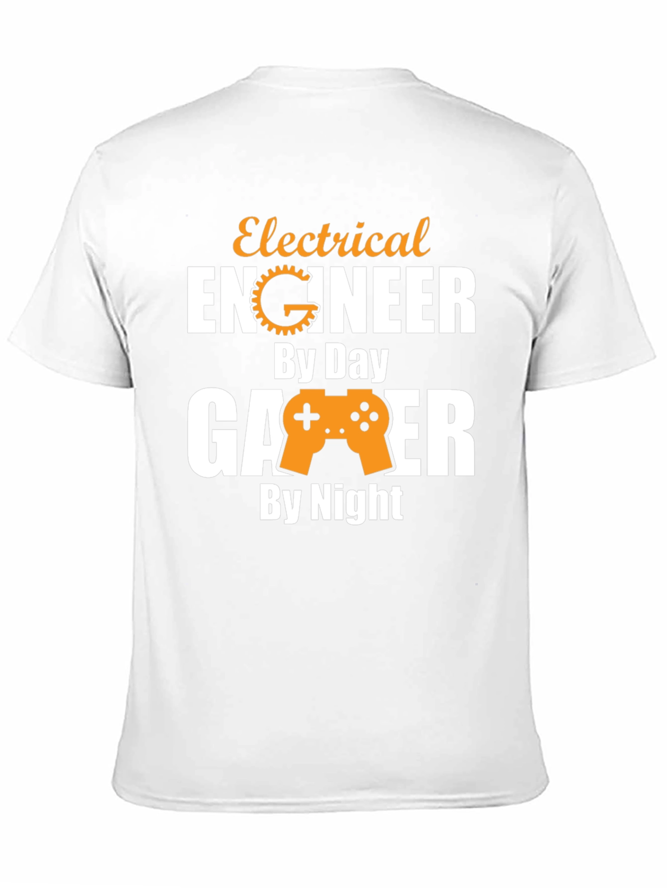 Electrical Engineer Gamer T-Shirt - Day & Night