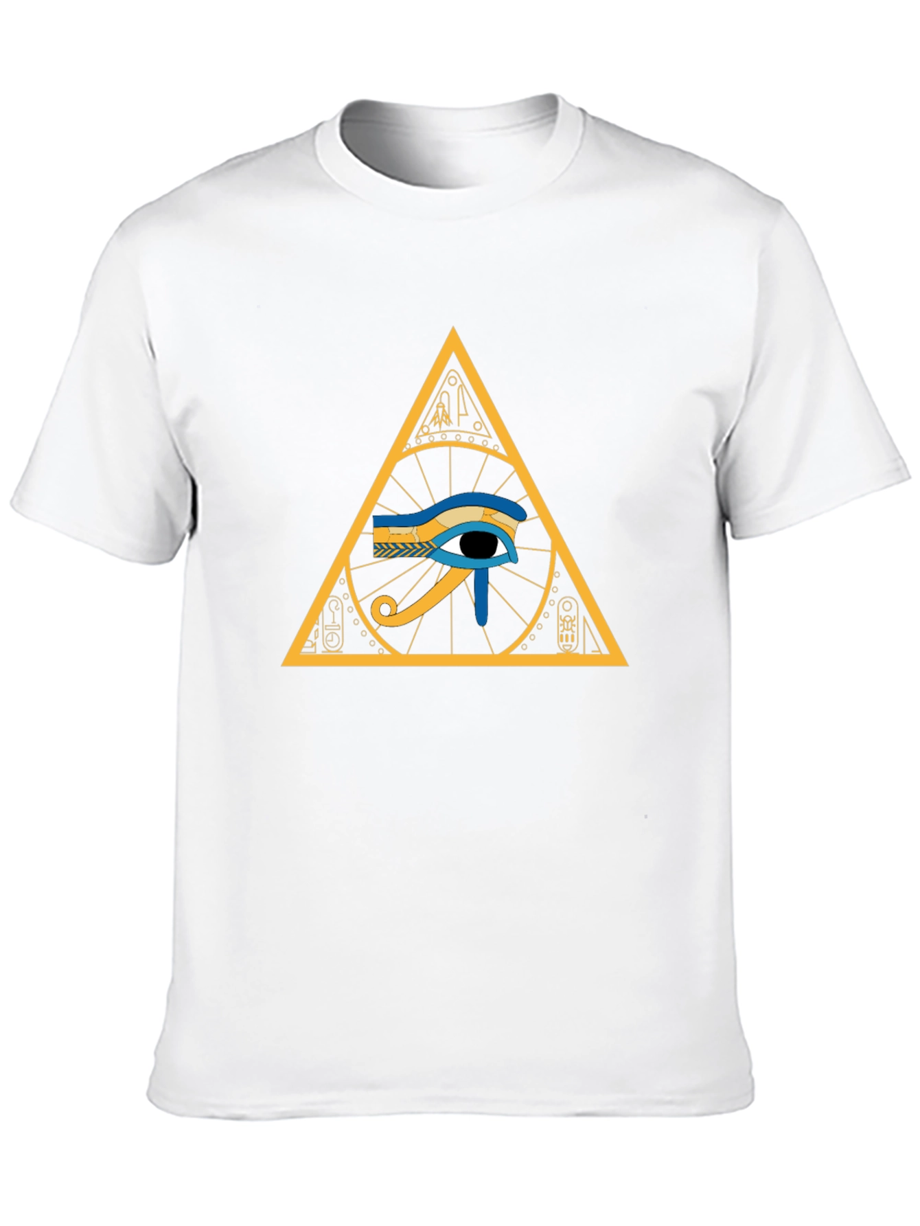Eye of Ra Pyramid T-Shirt - Egyptian Symbol