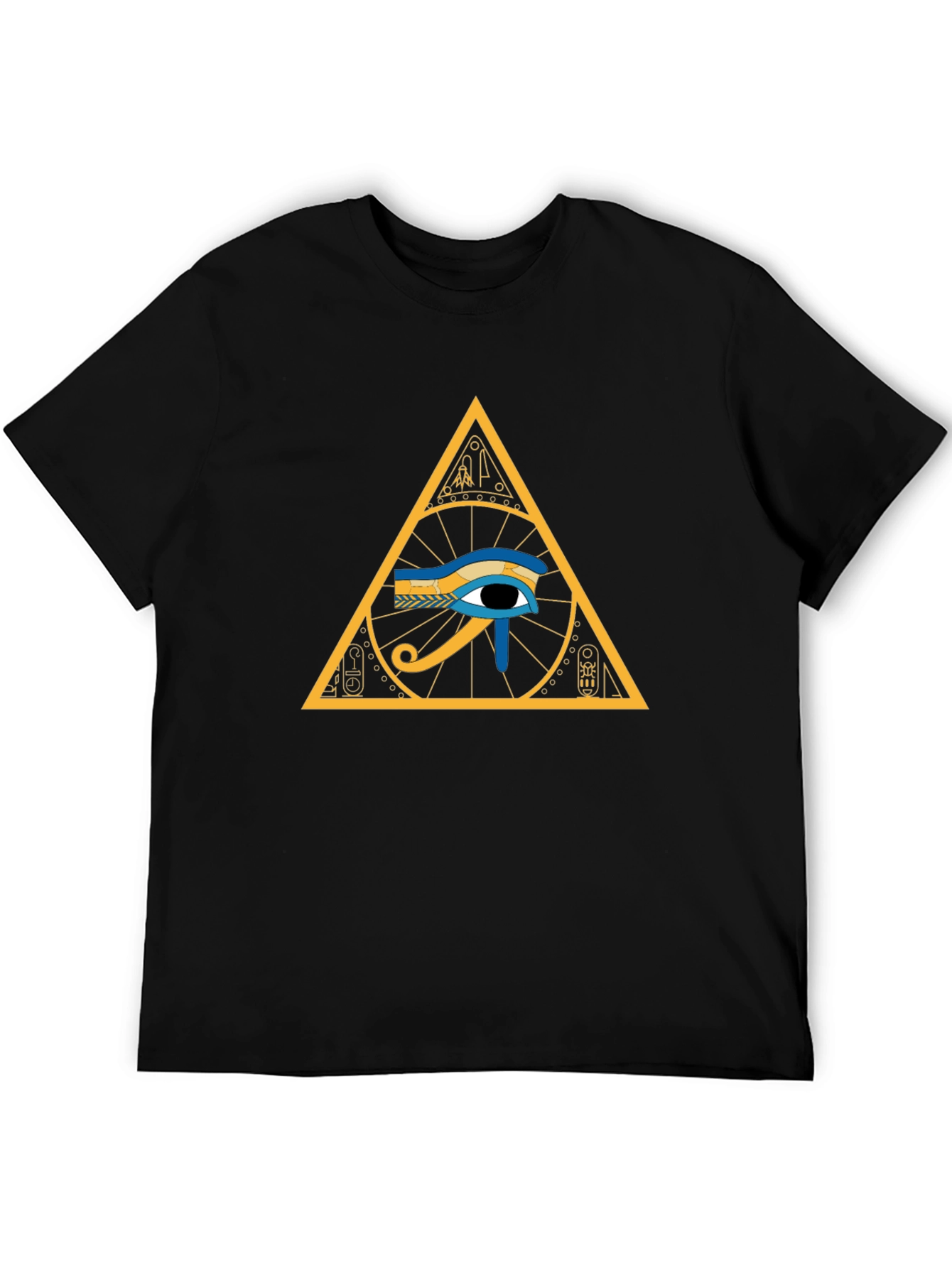 Eye of Ra Pyramid T-Shirt - Egyptian Symbol