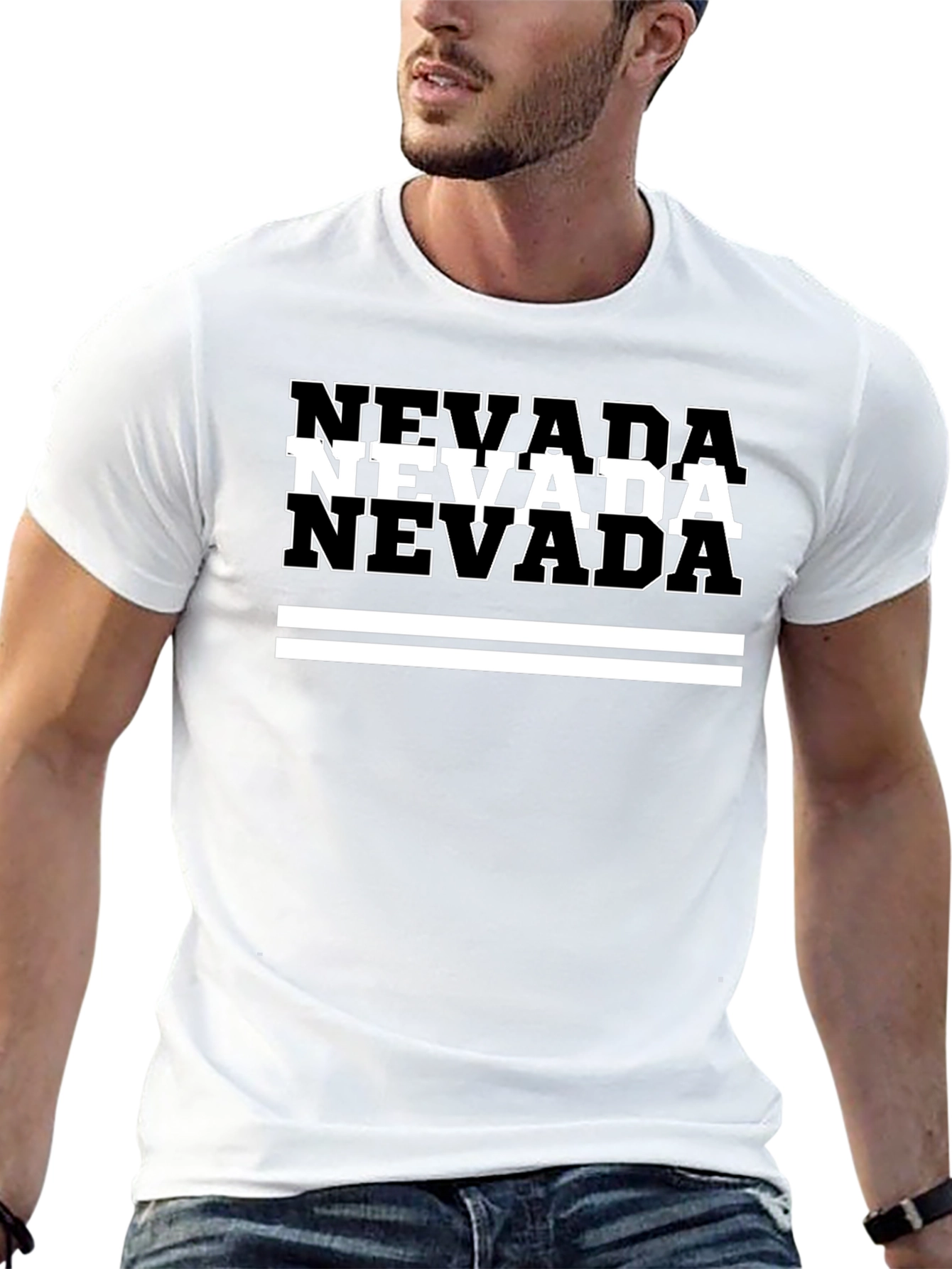 Nevada Graphic Tee - Black
