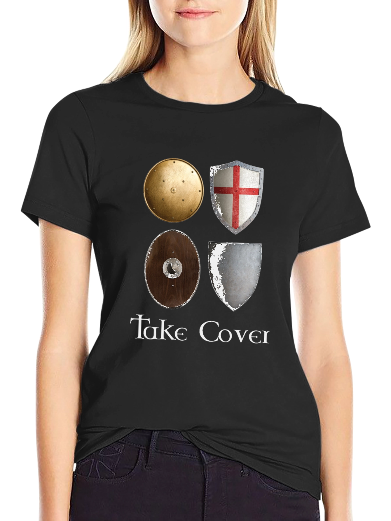 Take Cover Shield T-Shirt