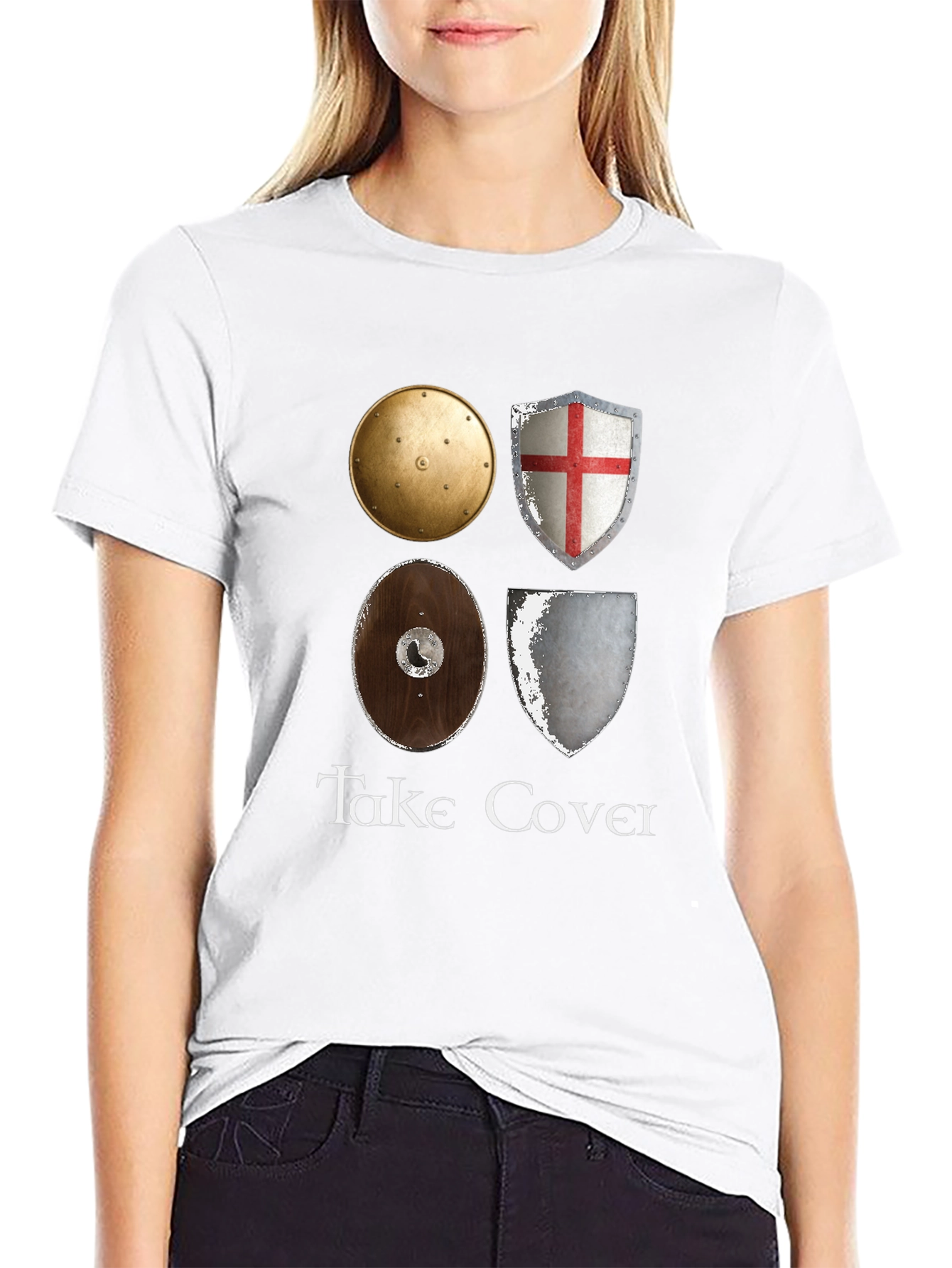 Take Cover Shield T-Shirt