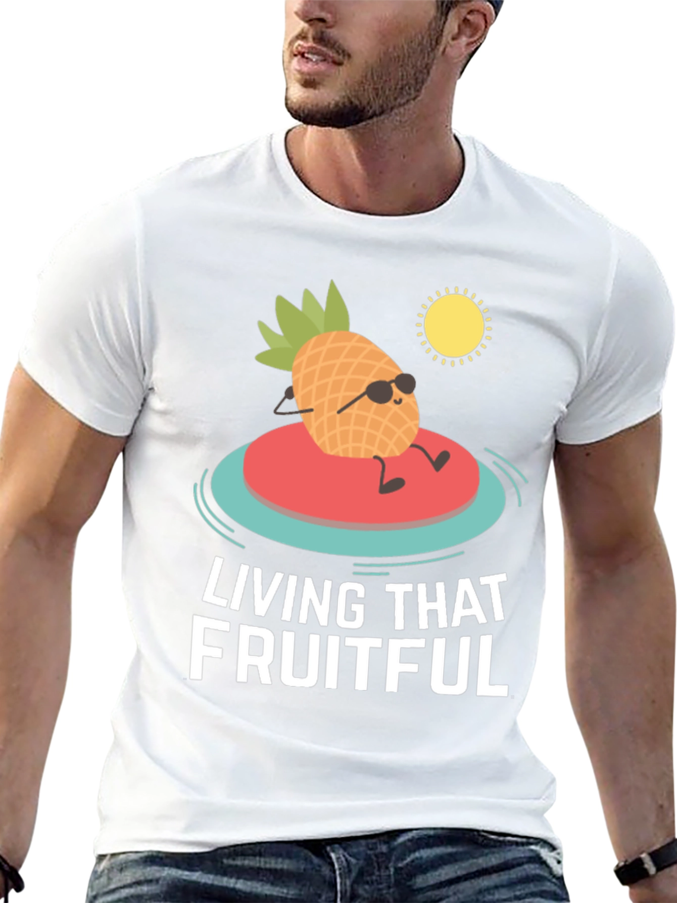 Living That Fruitful Life Pineapple T-Shirt