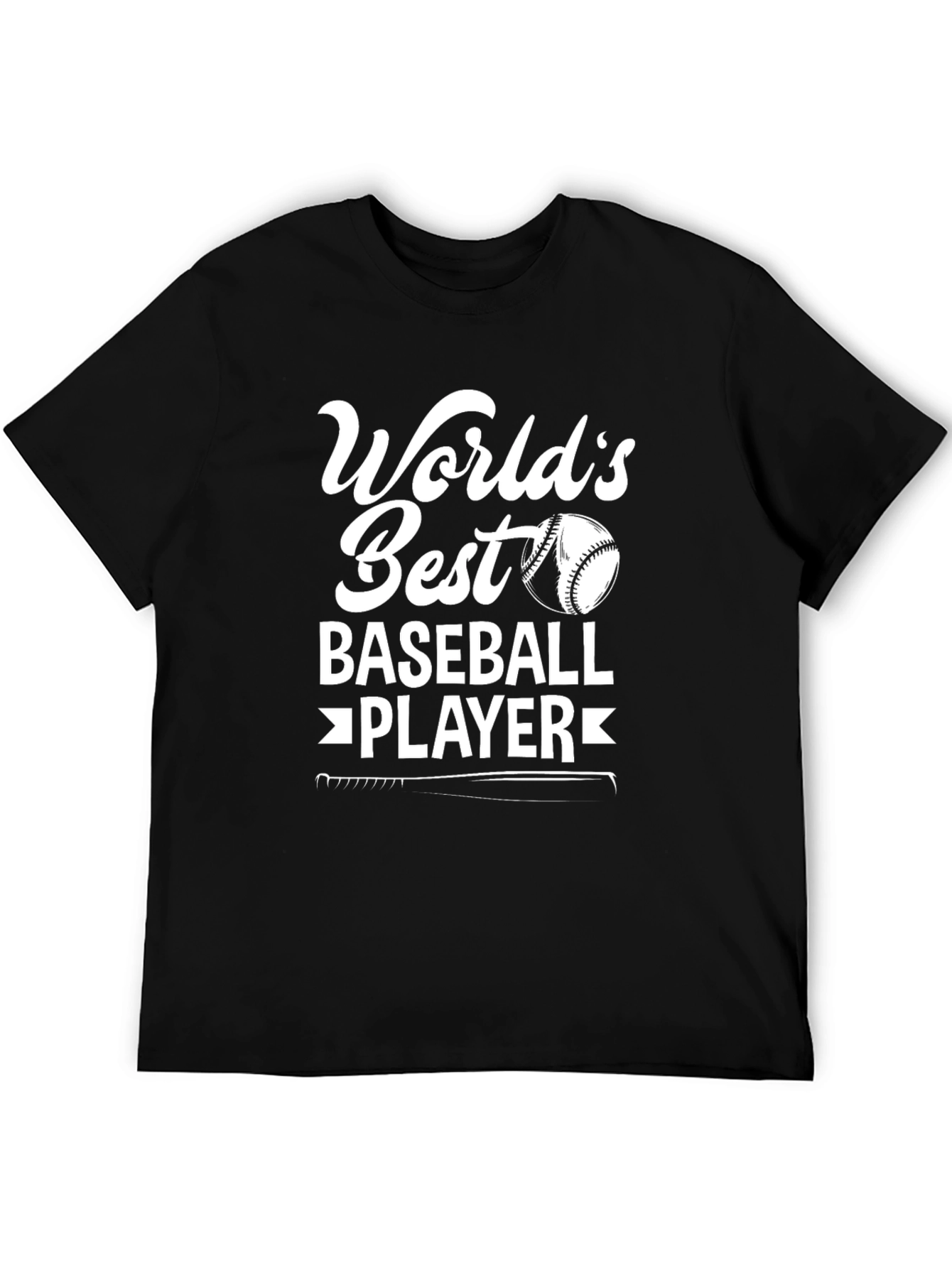 Worlds Best Baseball Player Graphic Tee
