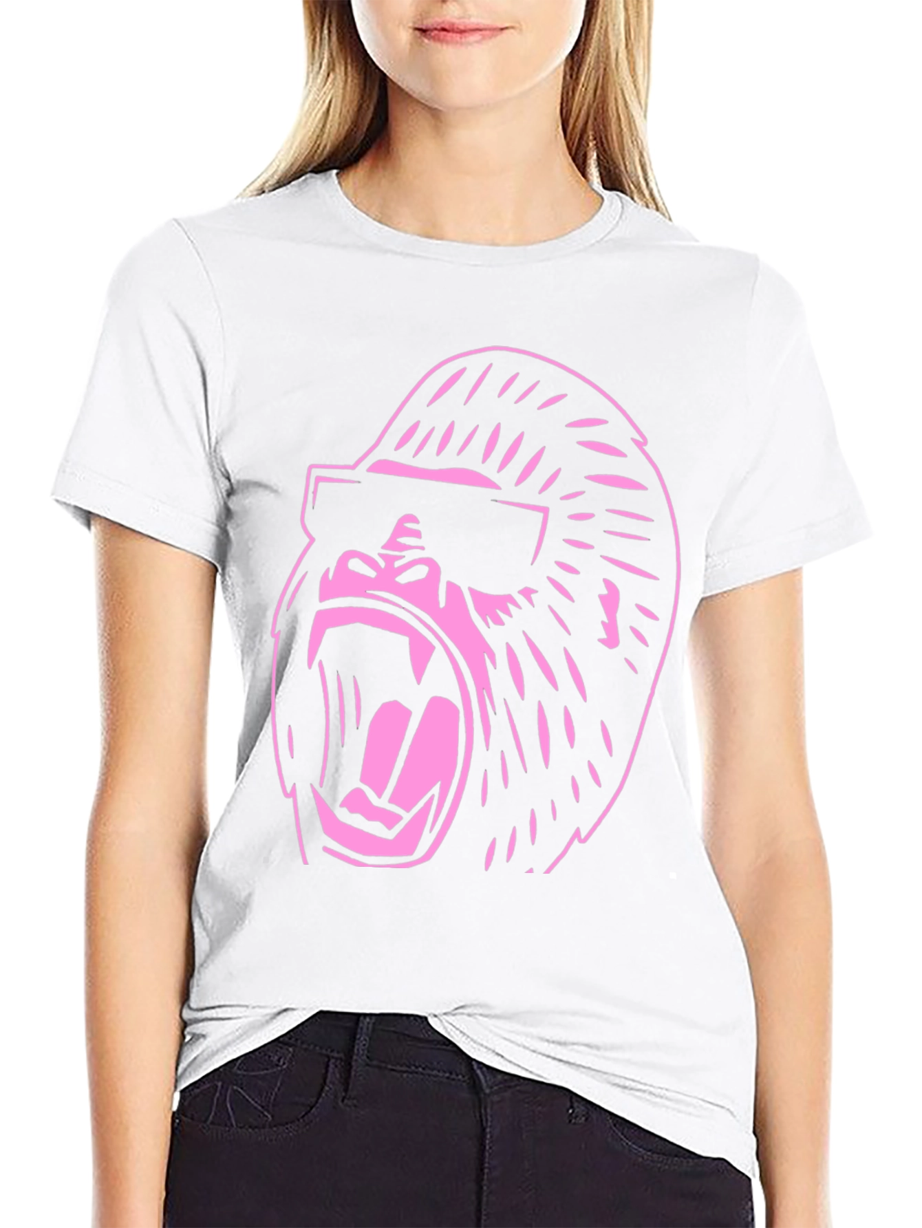 Cool Gorilla Graphic T-Shirt - Black