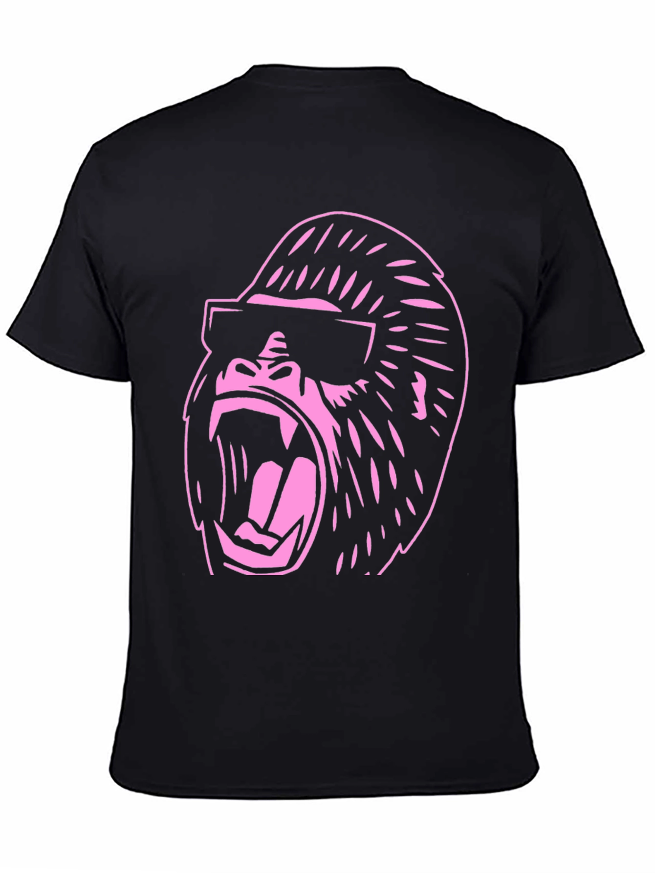 Cool Gorilla Graphic T-Shirt - Black