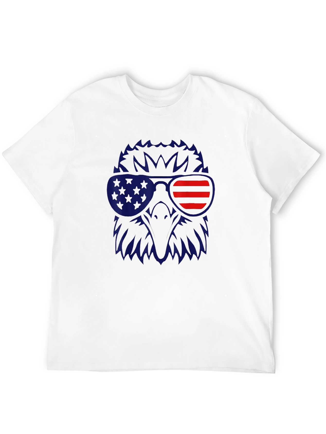Patriotic Eagle Sunglasses T-Shirt