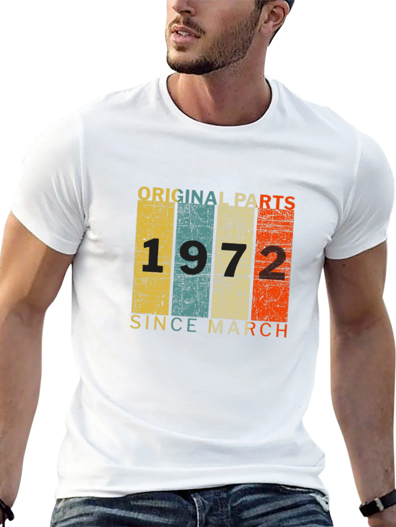 Original Parts 1972 Since March T-Shirt