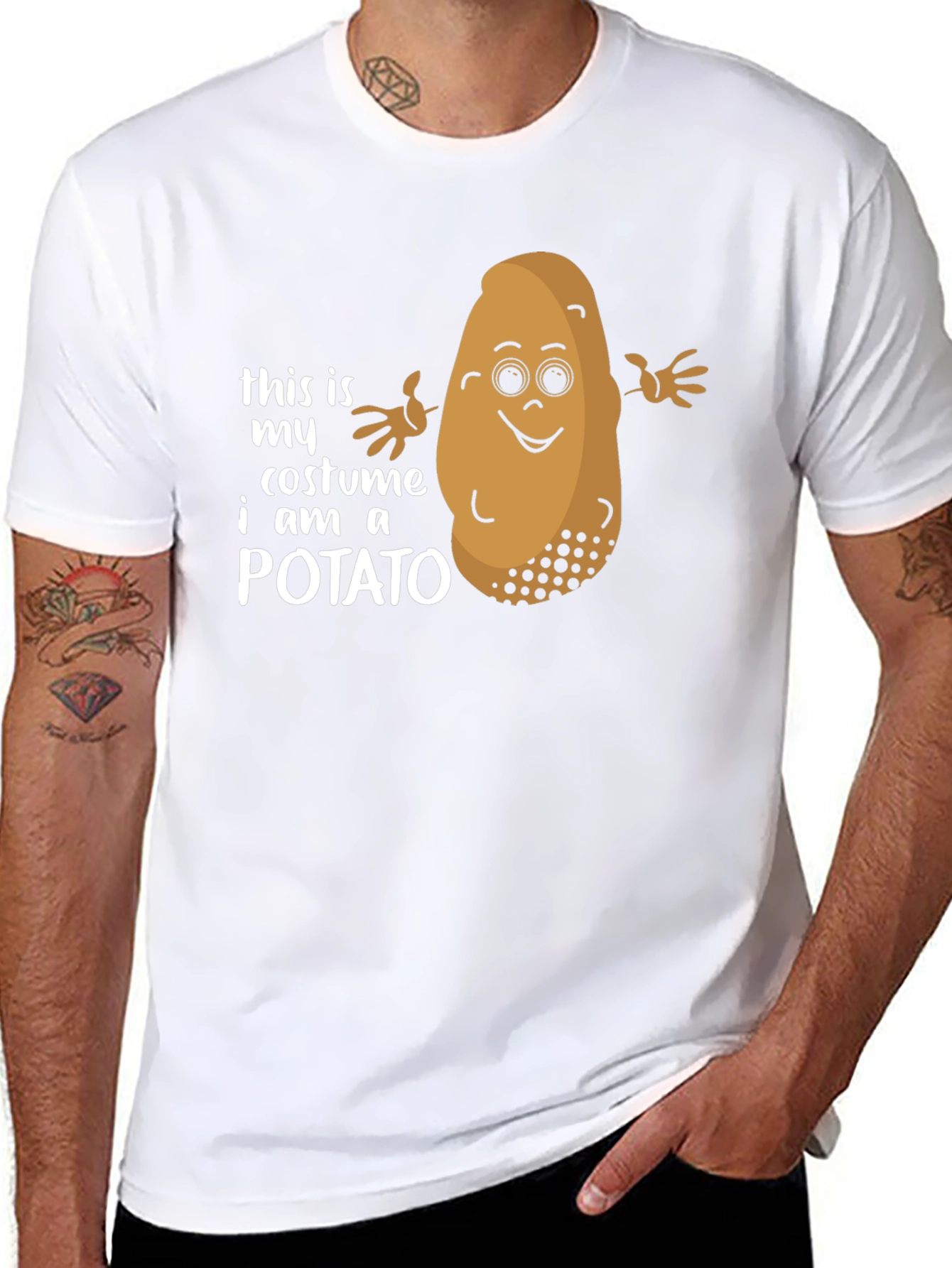 Funny Potato Costume T-Shirt - This is My Costume