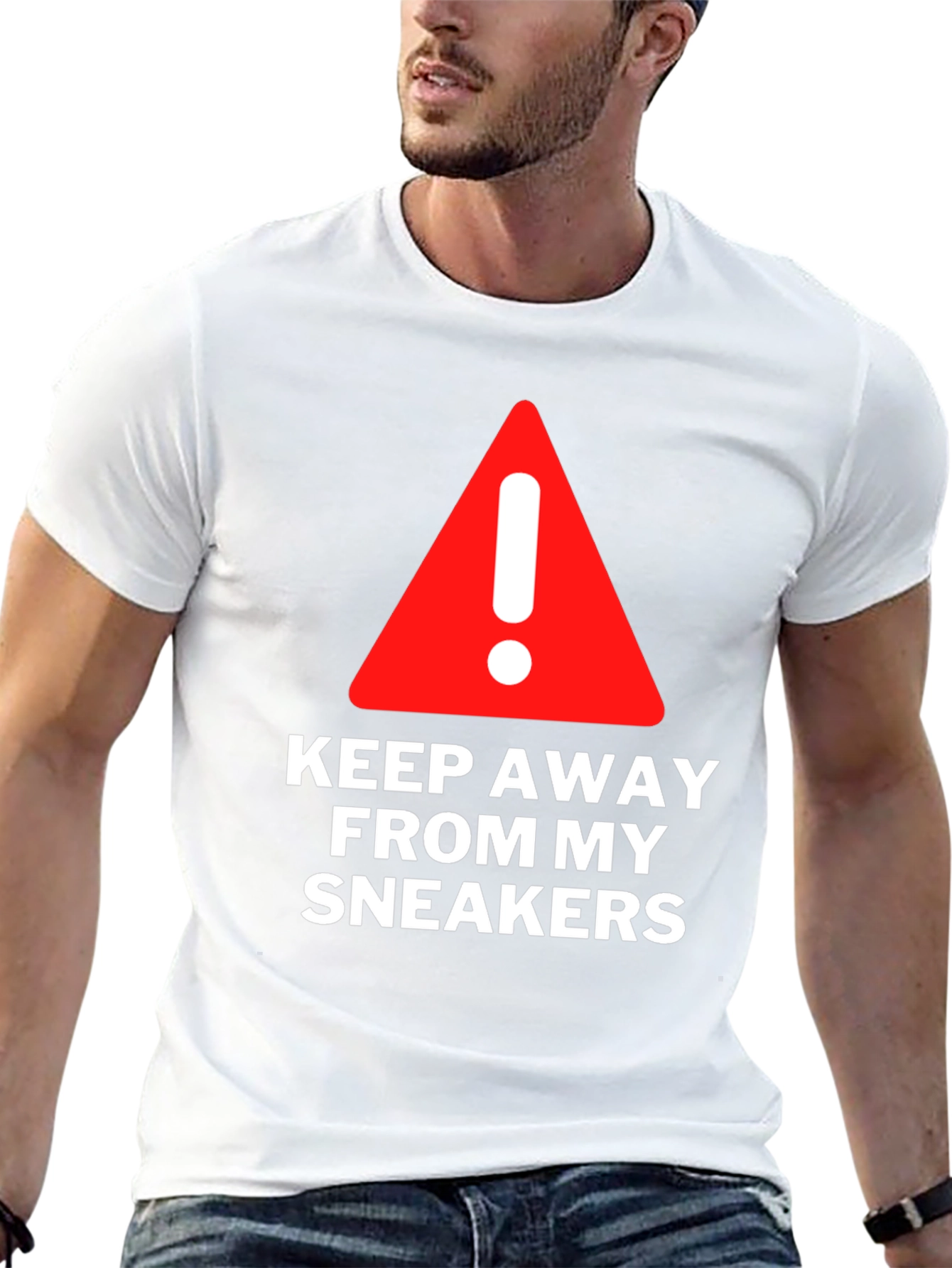 Keep Away From My Sneakers Graphic Tee