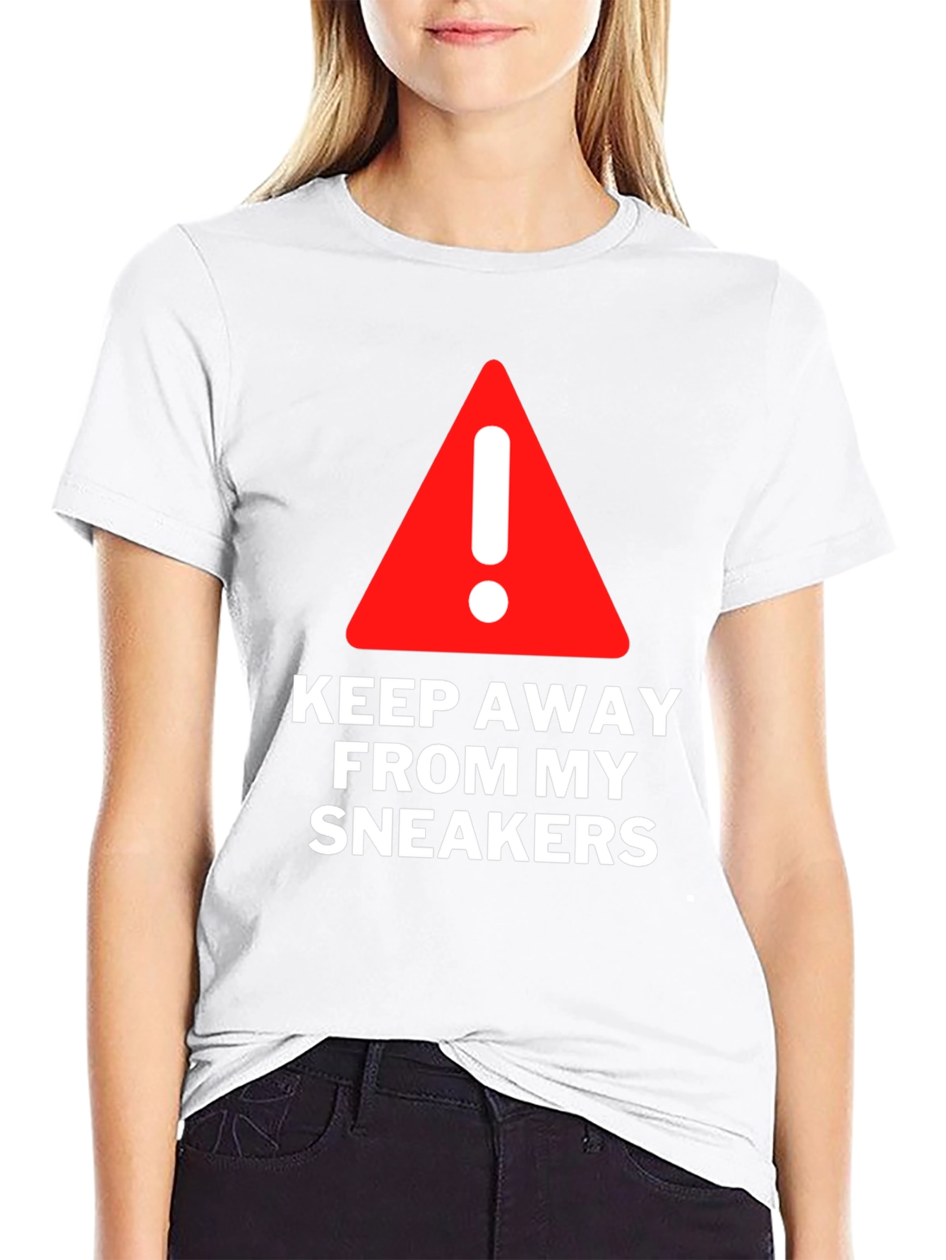 Keep Away From My Sneakers Graphic Tee