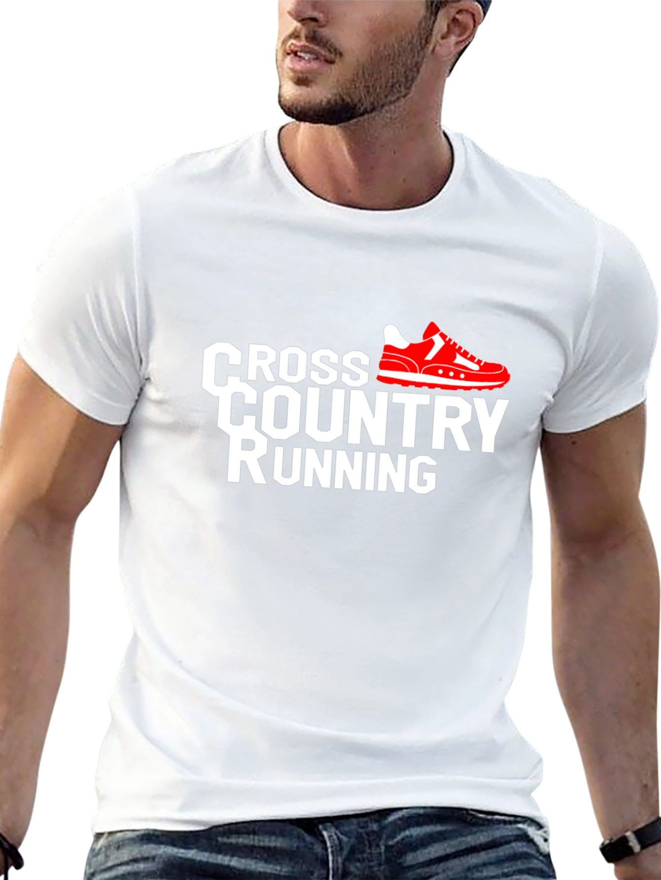 Cross Country Running Graphic Tee