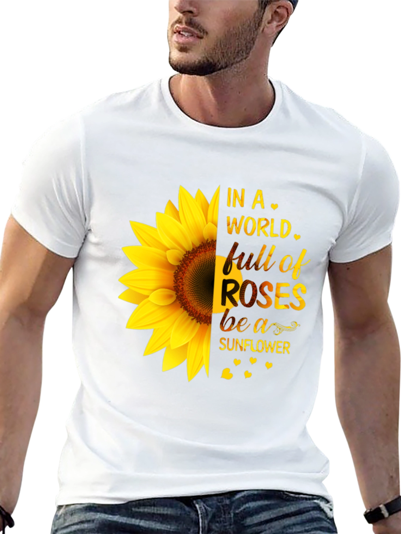 Be a Sunflower Graphic T-Shirt