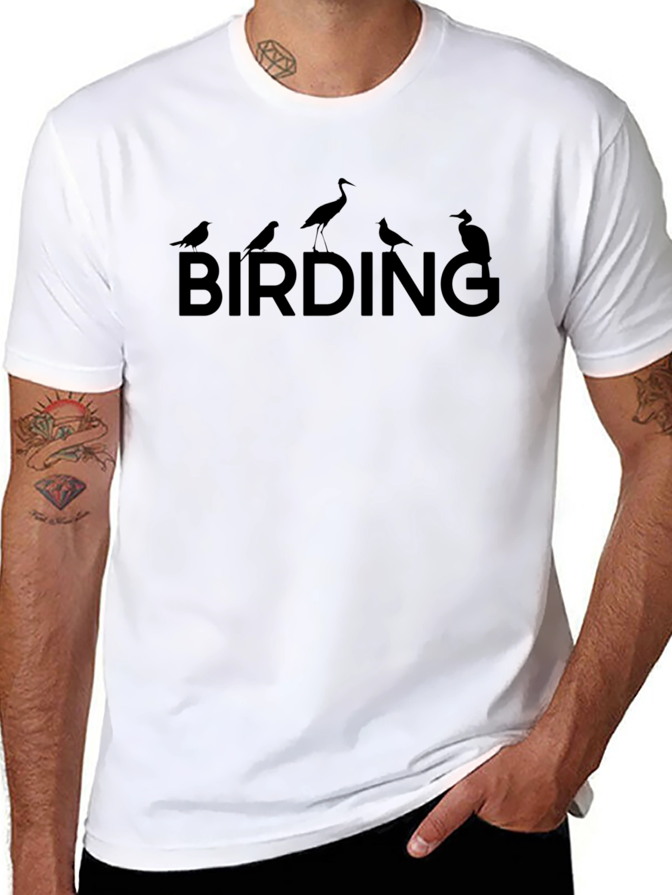 Birding T-Shirt - Nature Lover Tee