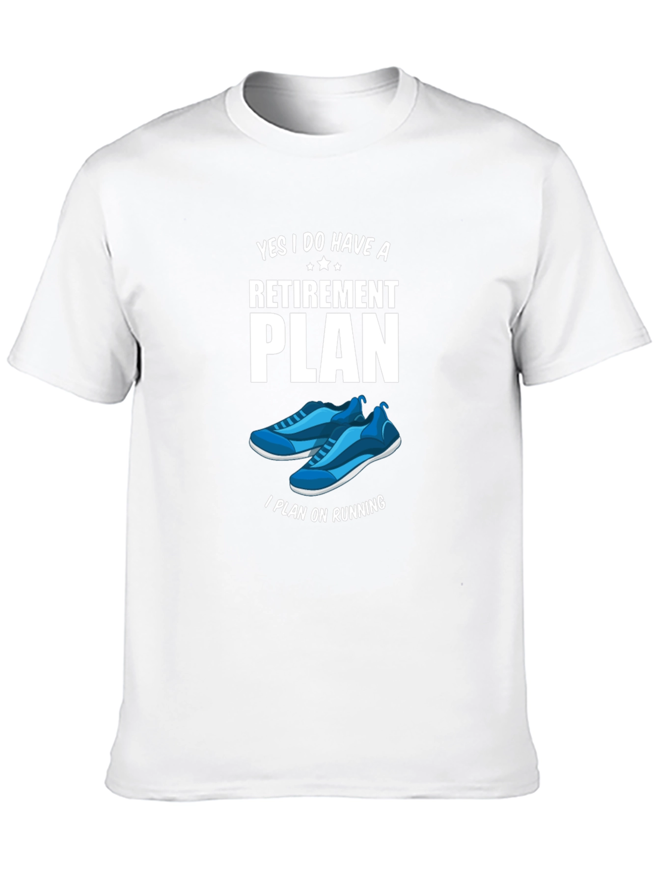Retirement Plan Running Graphic T-Shirt