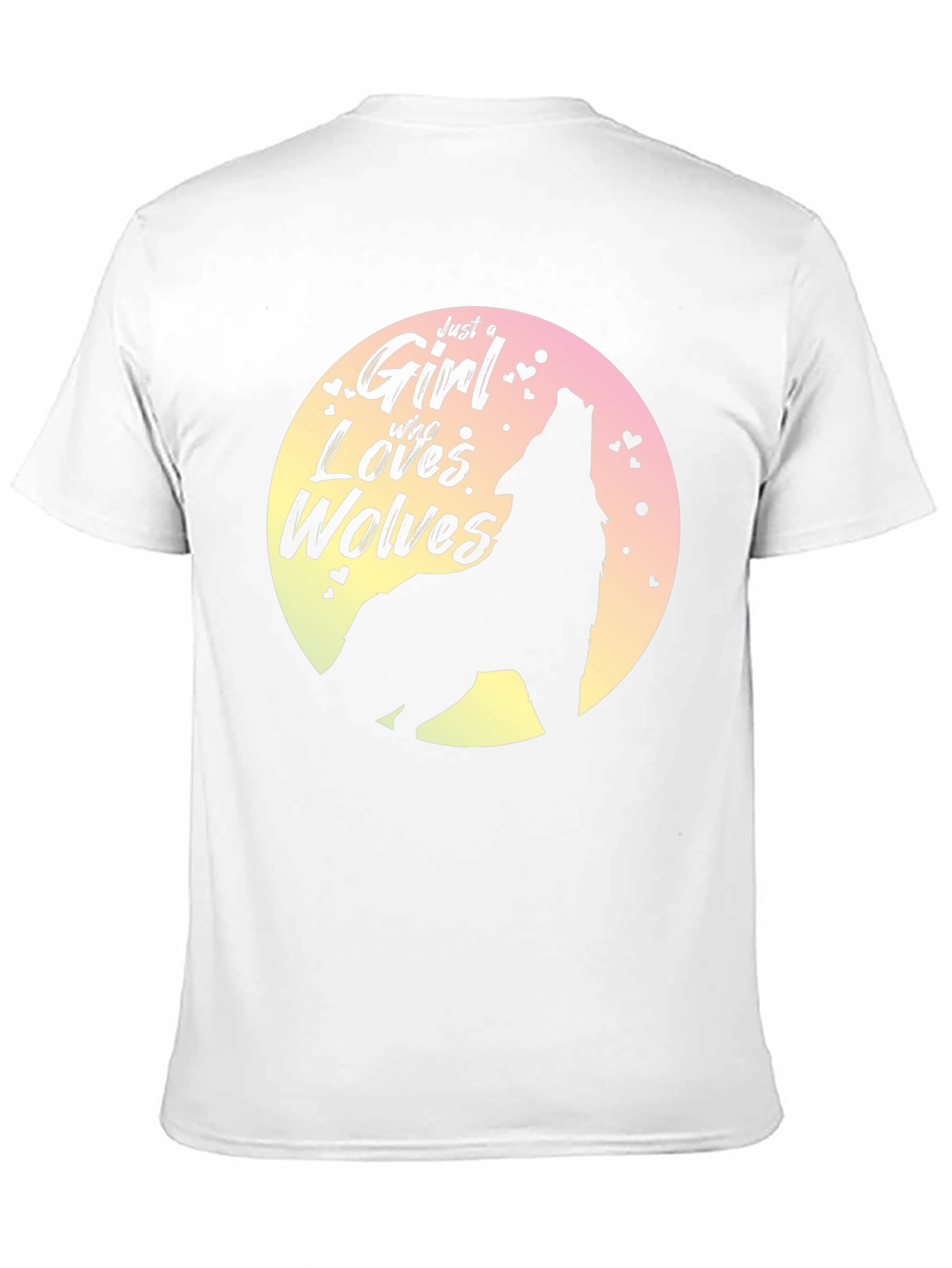 Girl Who Loves Wolves T-Shirt