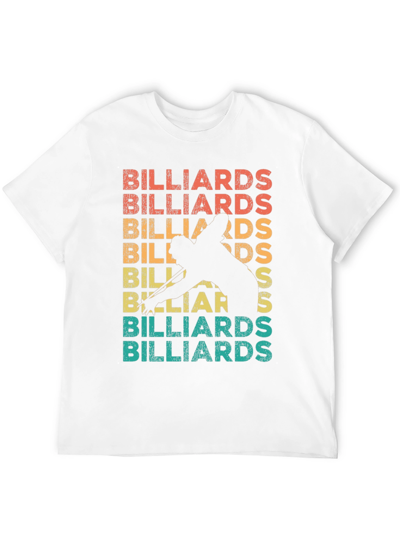 Retro Billiards Graphic T-Shirt - Cue Sports Apparel