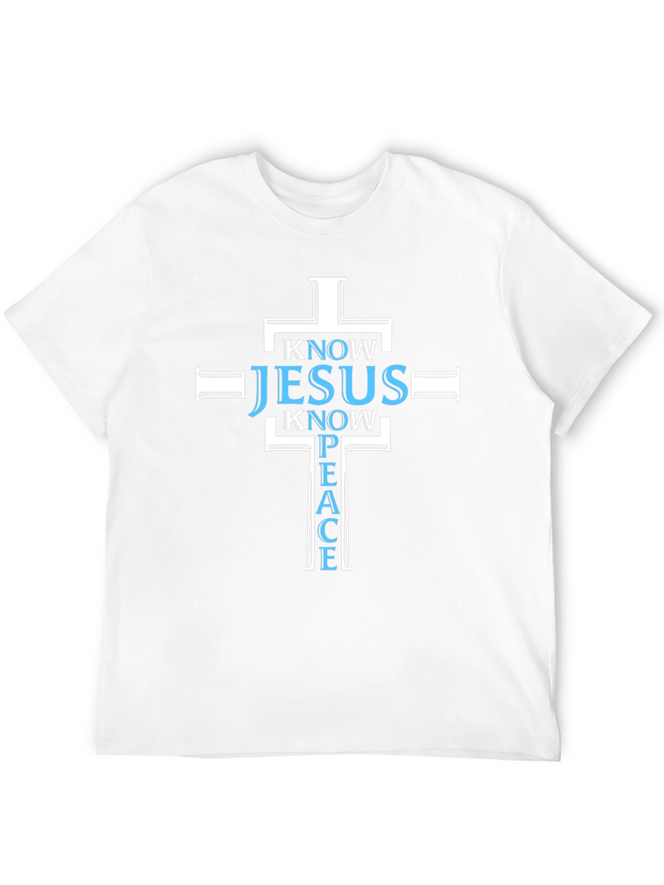 Know Jesus Know Peace T-Shirt Black