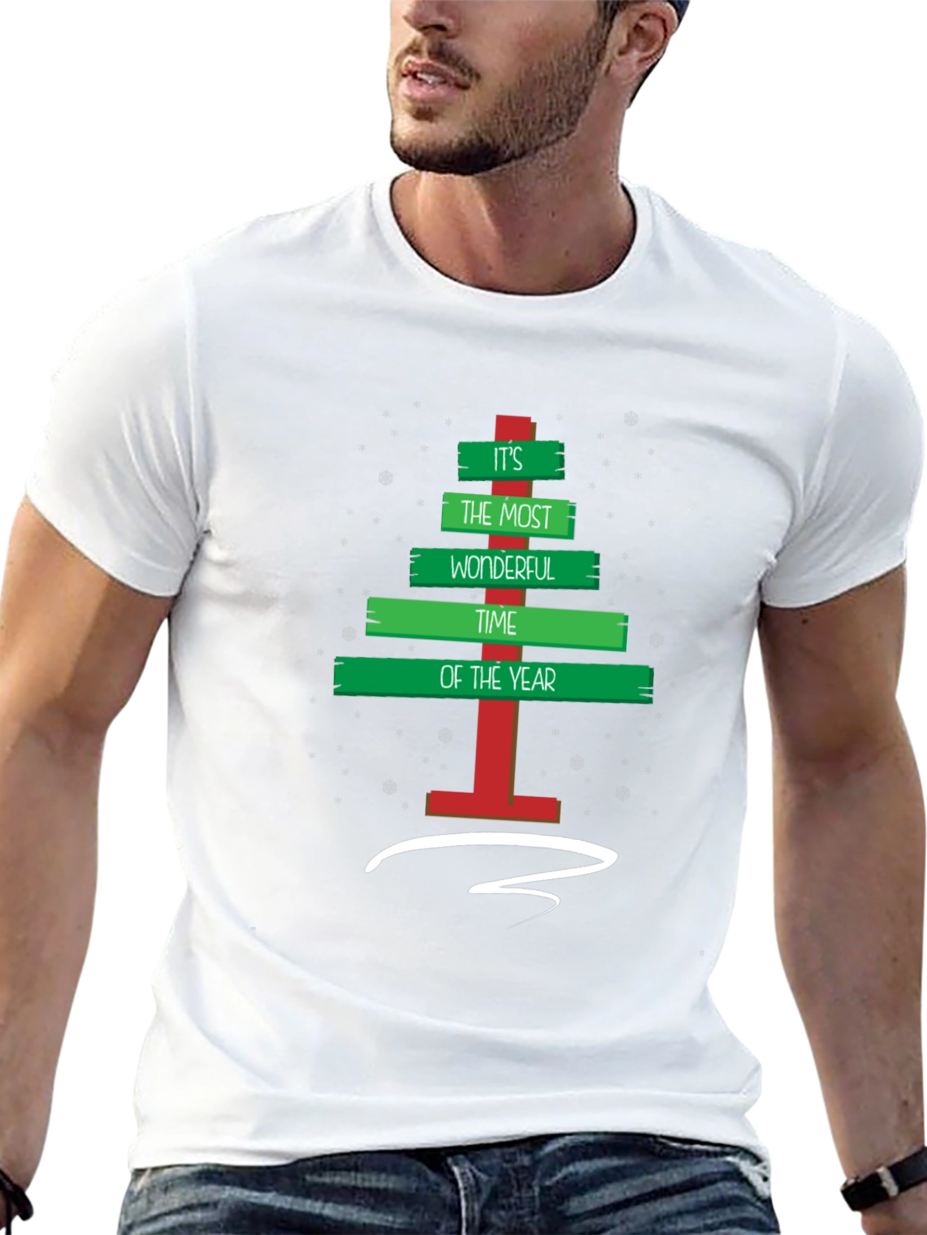 Festive Holiday Christmas Tree T-Shirt
