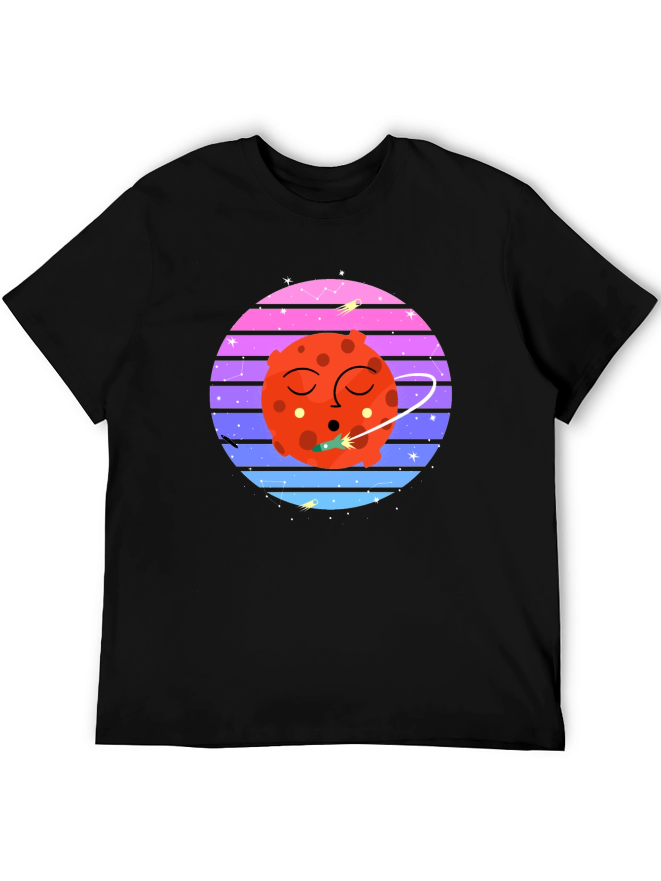 Retro Space Mars T-Shirt