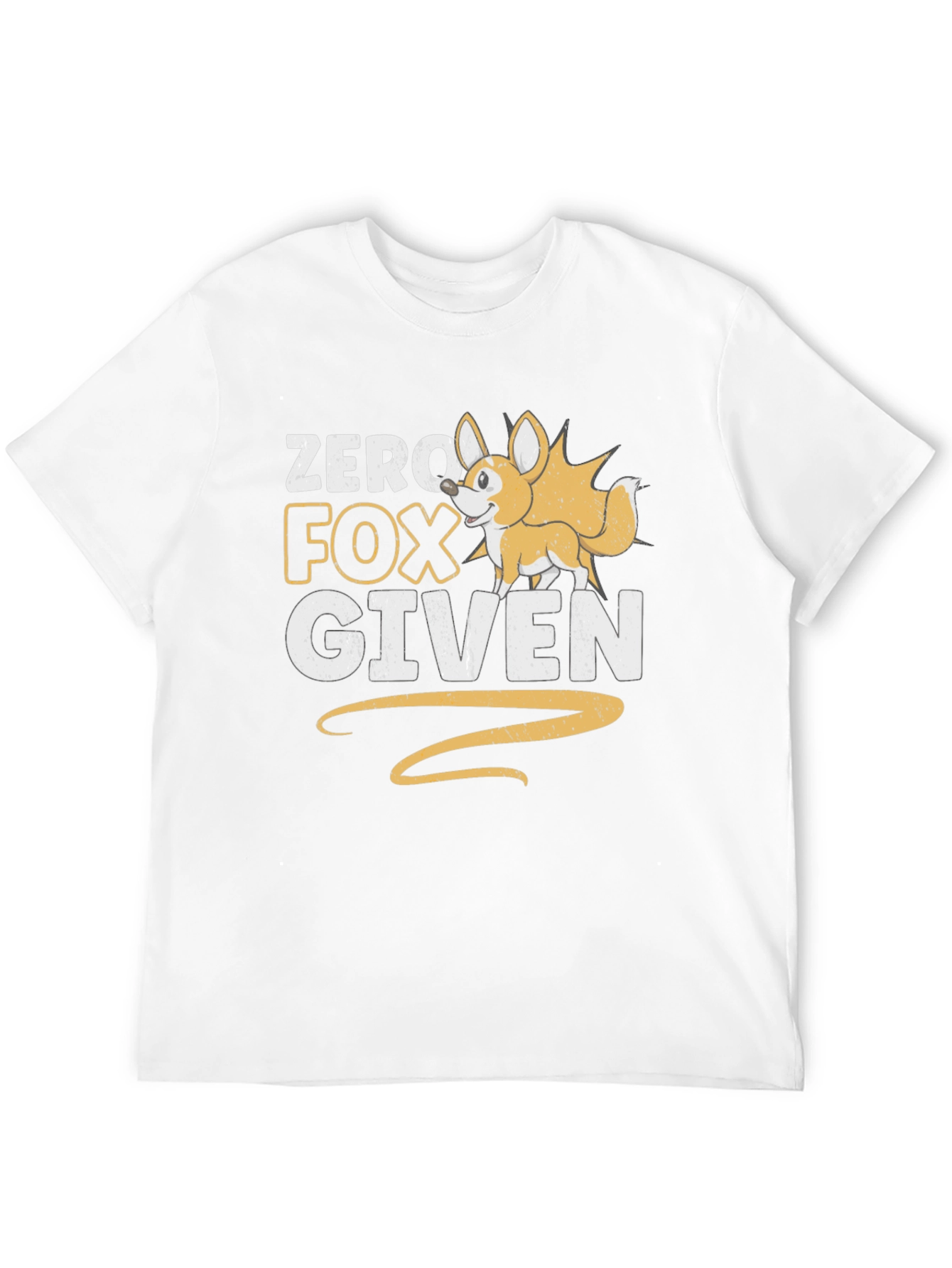 Zero Fox Given Graphic T-Shirt - Funny Novelty Tee