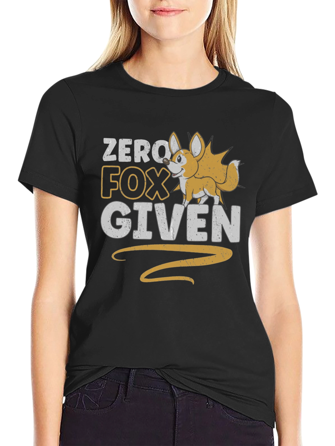Zero Fox Given Graphic T-Shirt - Funny Novelty Tee