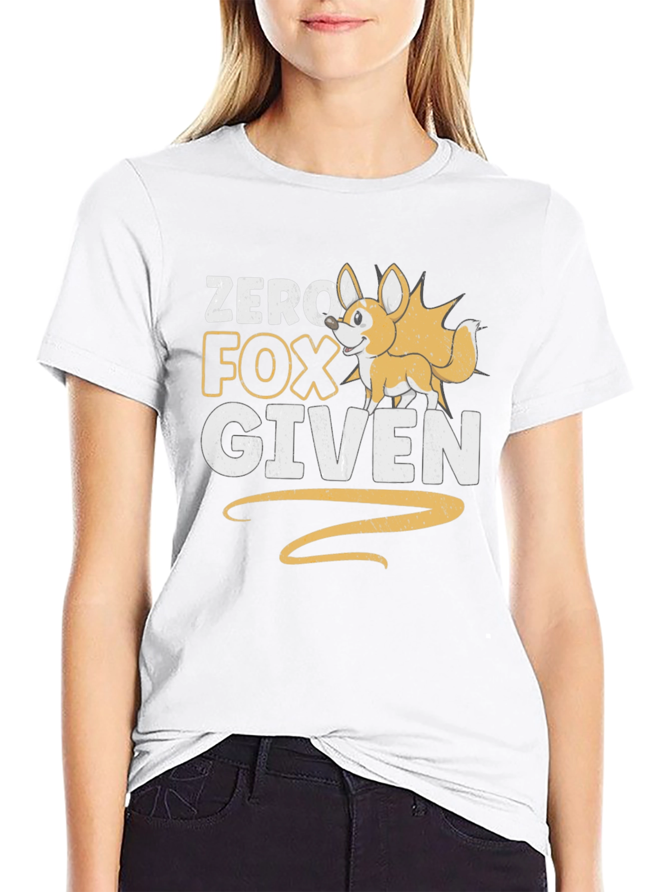 Zero Fox Given Graphic T-Shirt - Funny Novelty Tee