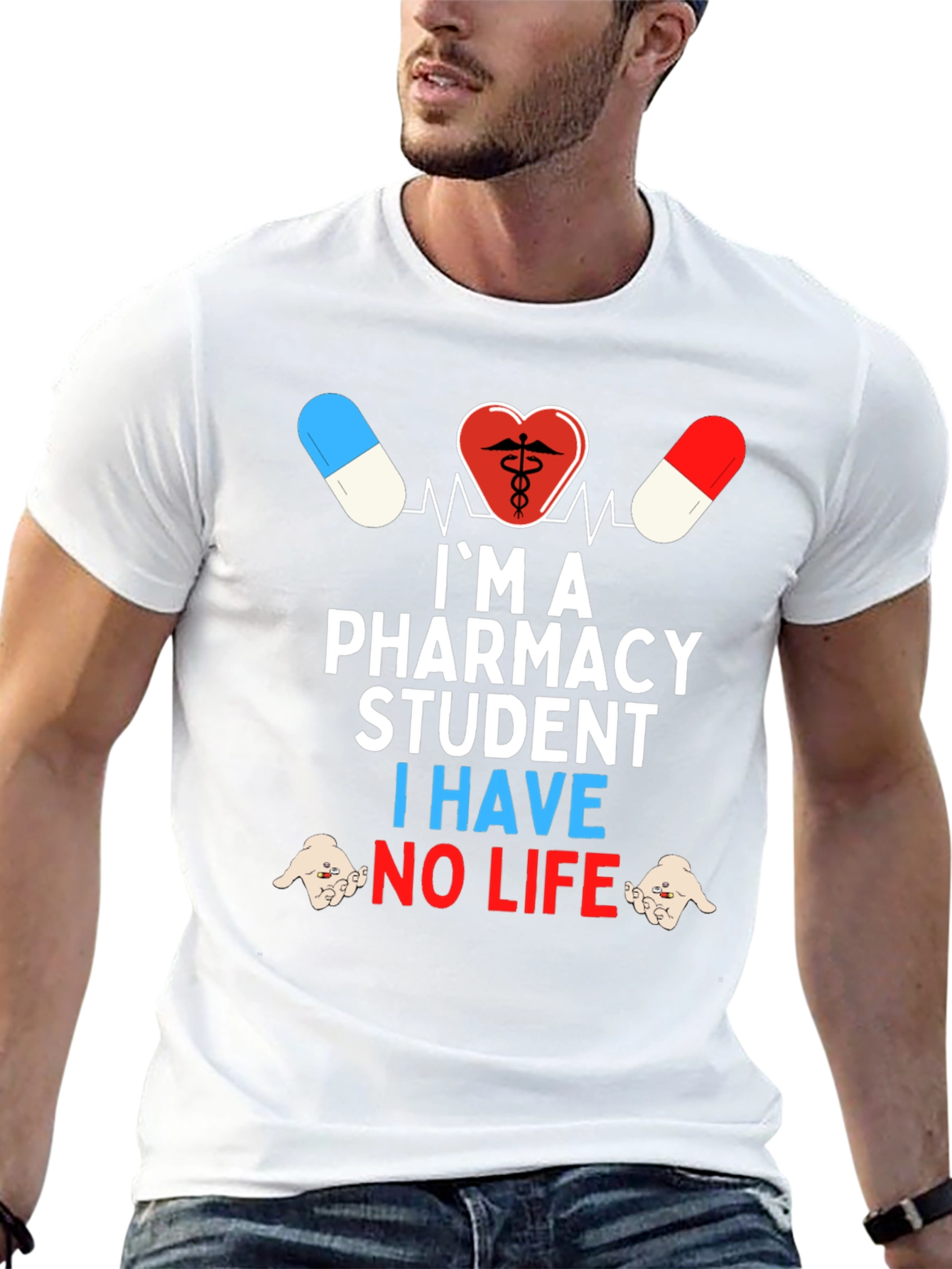Pharmacy Student Graphic T-Shirt