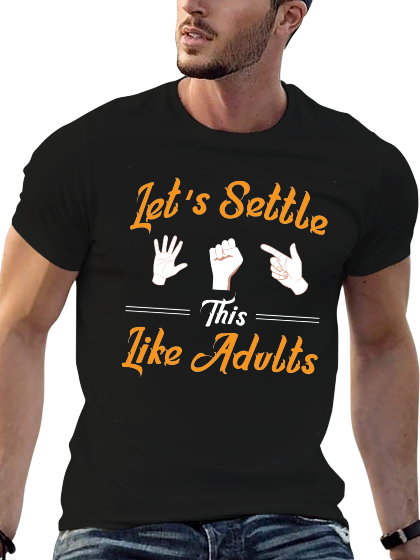 Lets Settle This Like Adults T-Shirt