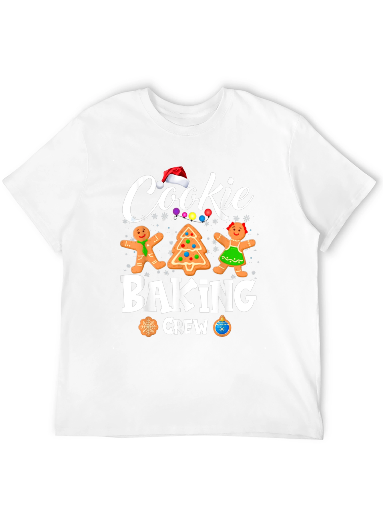Cookie Baking Crew Christmas T-Shirt