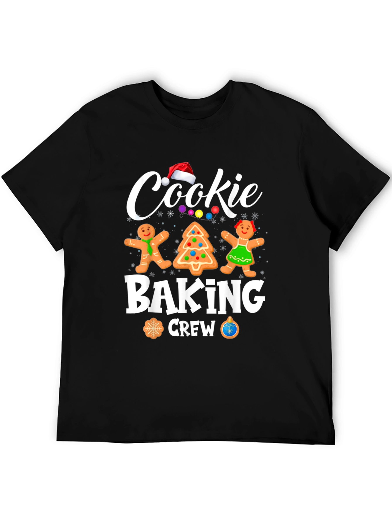 Cookie Baking Crew Christmas T-Shirt