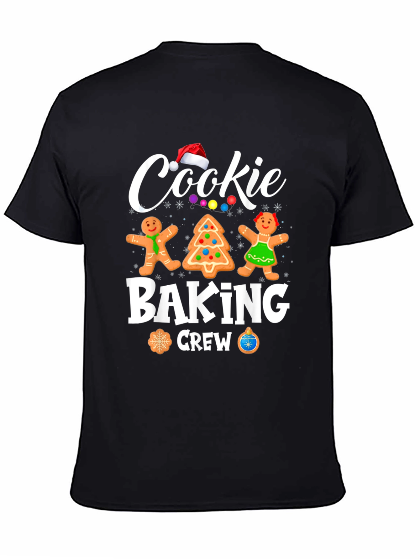 Cookie Baking Crew Christmas T-Shirt