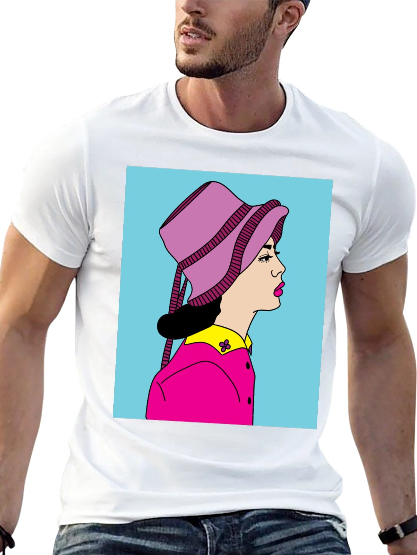 Pop Art Woman T-Shirt - Graphic Tee