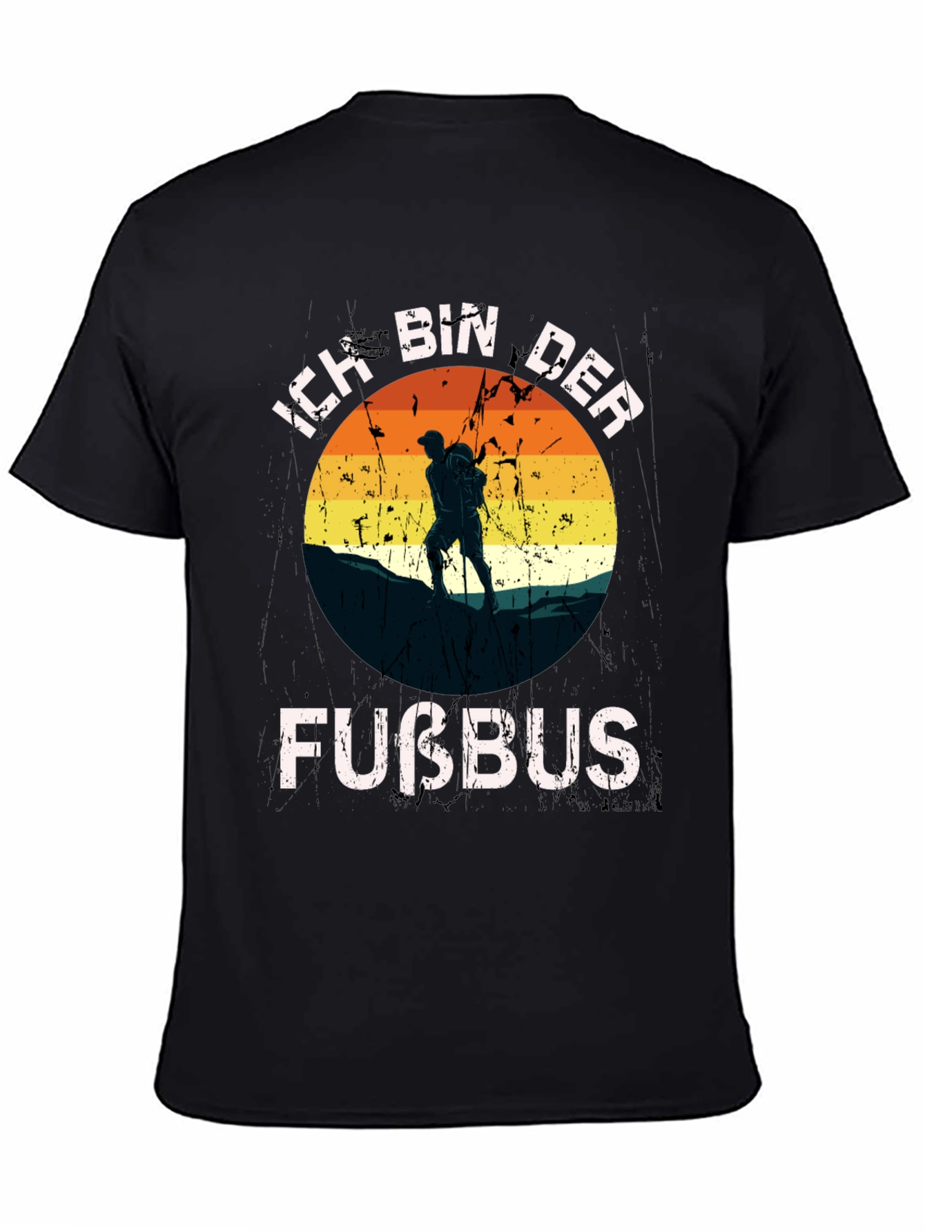 Ich Bin Der Fußbus T-Shirt Hiking Outdoor
