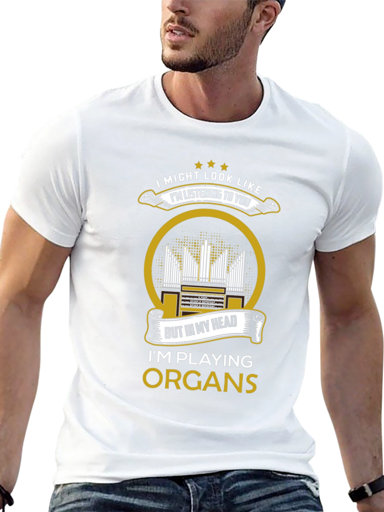Organ Player T-Shirt: Im Playing Organs!