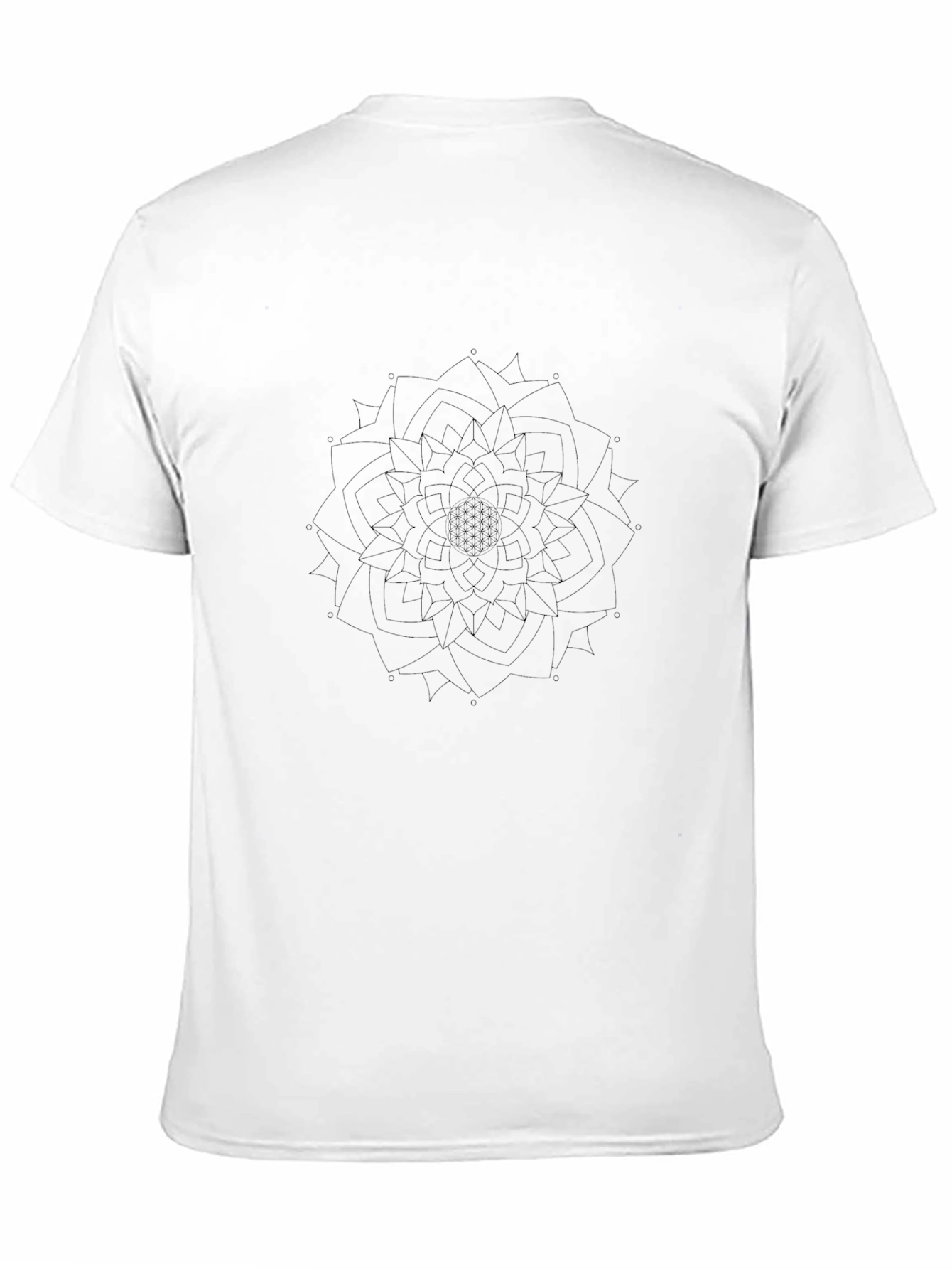 Black Mandala Graphic Tee