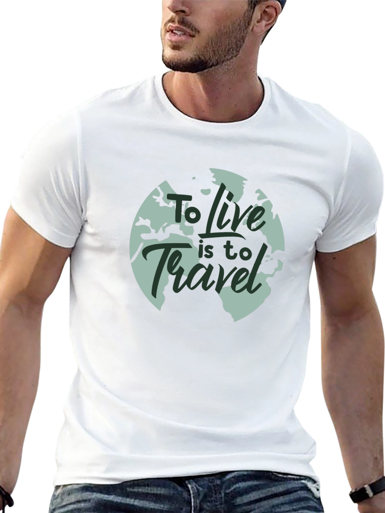 Travel T-Shirt: To Live Is To Travel