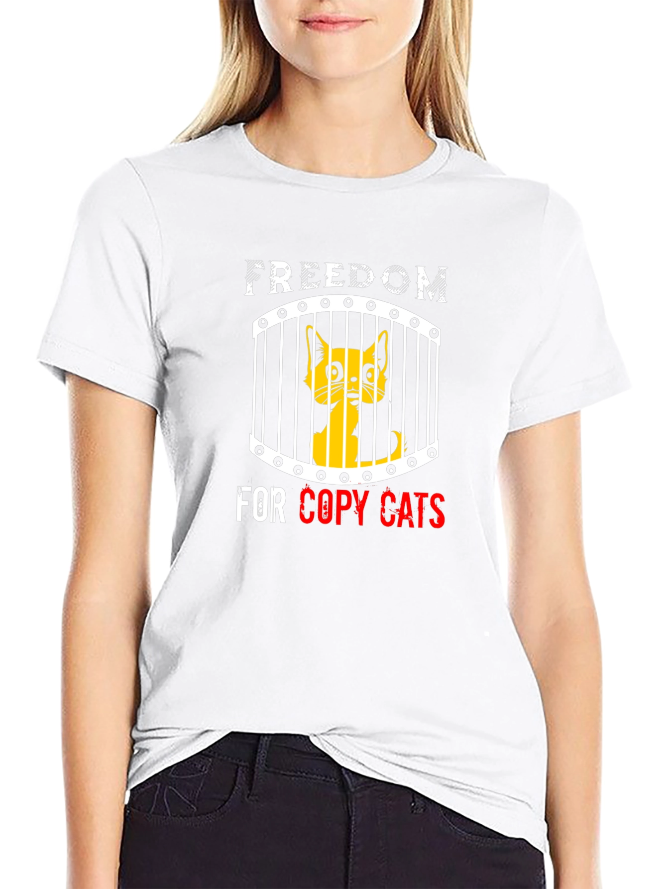 Freedom for Copy Cats Graphic Tee