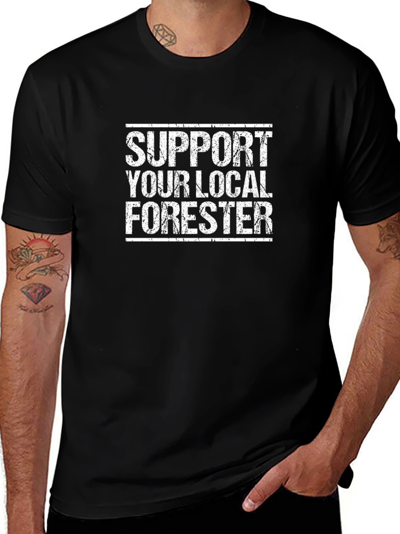 Support Your Local Forester T-Shirt