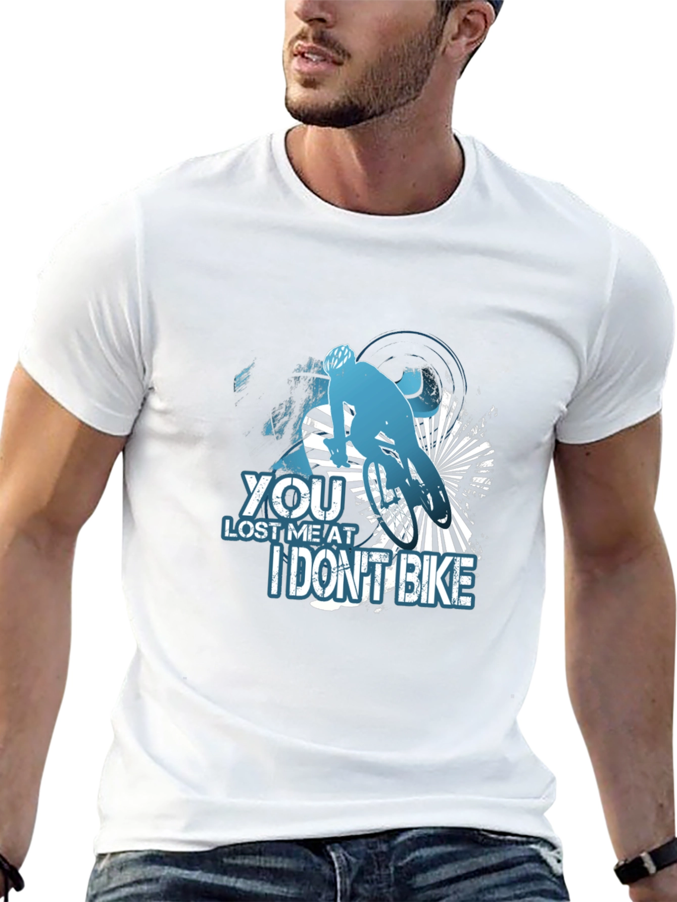 You Lost Me At I Dont Bike T-Shirt