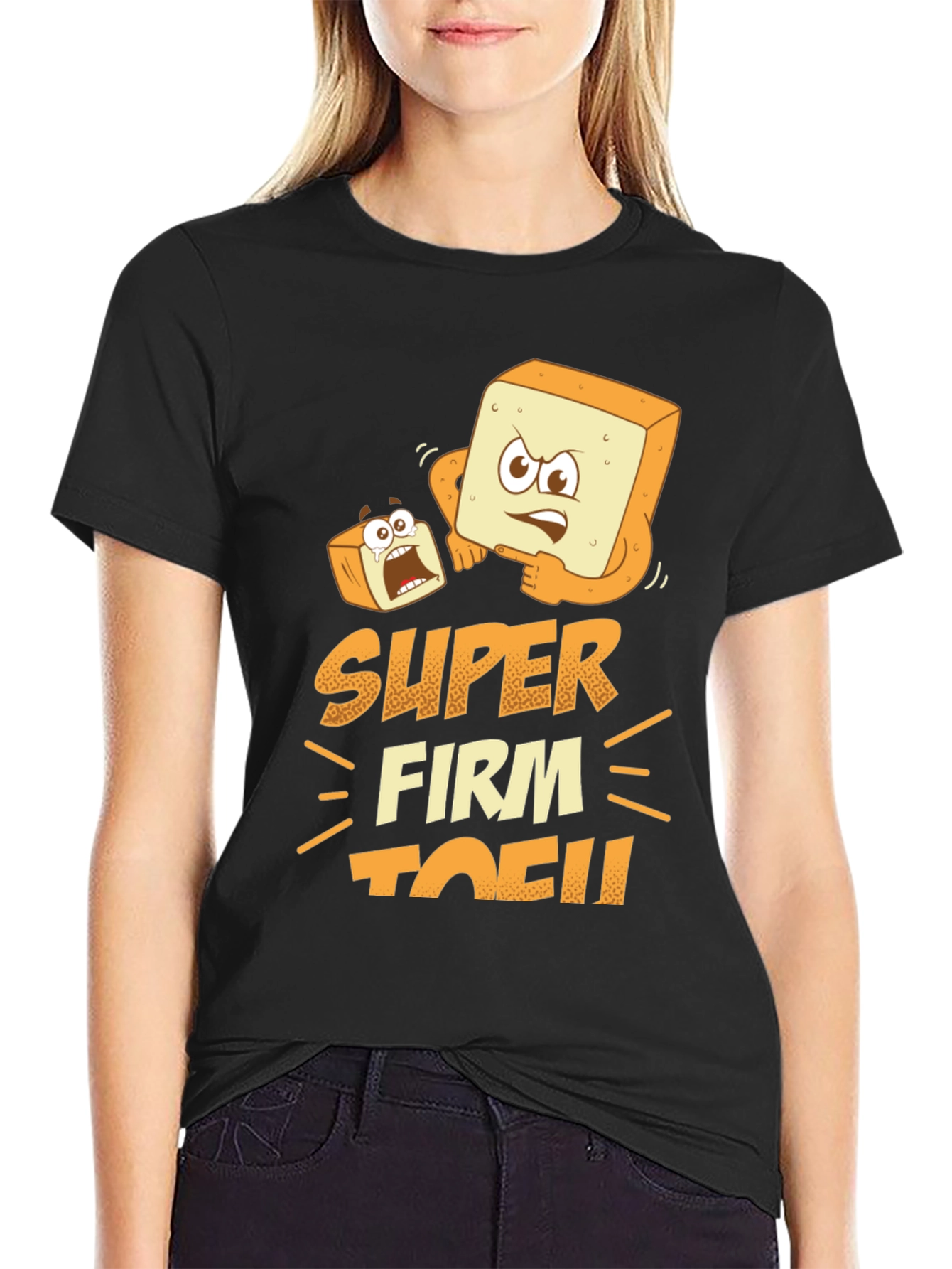 Super Firm Tofu Graphic T-Shirt